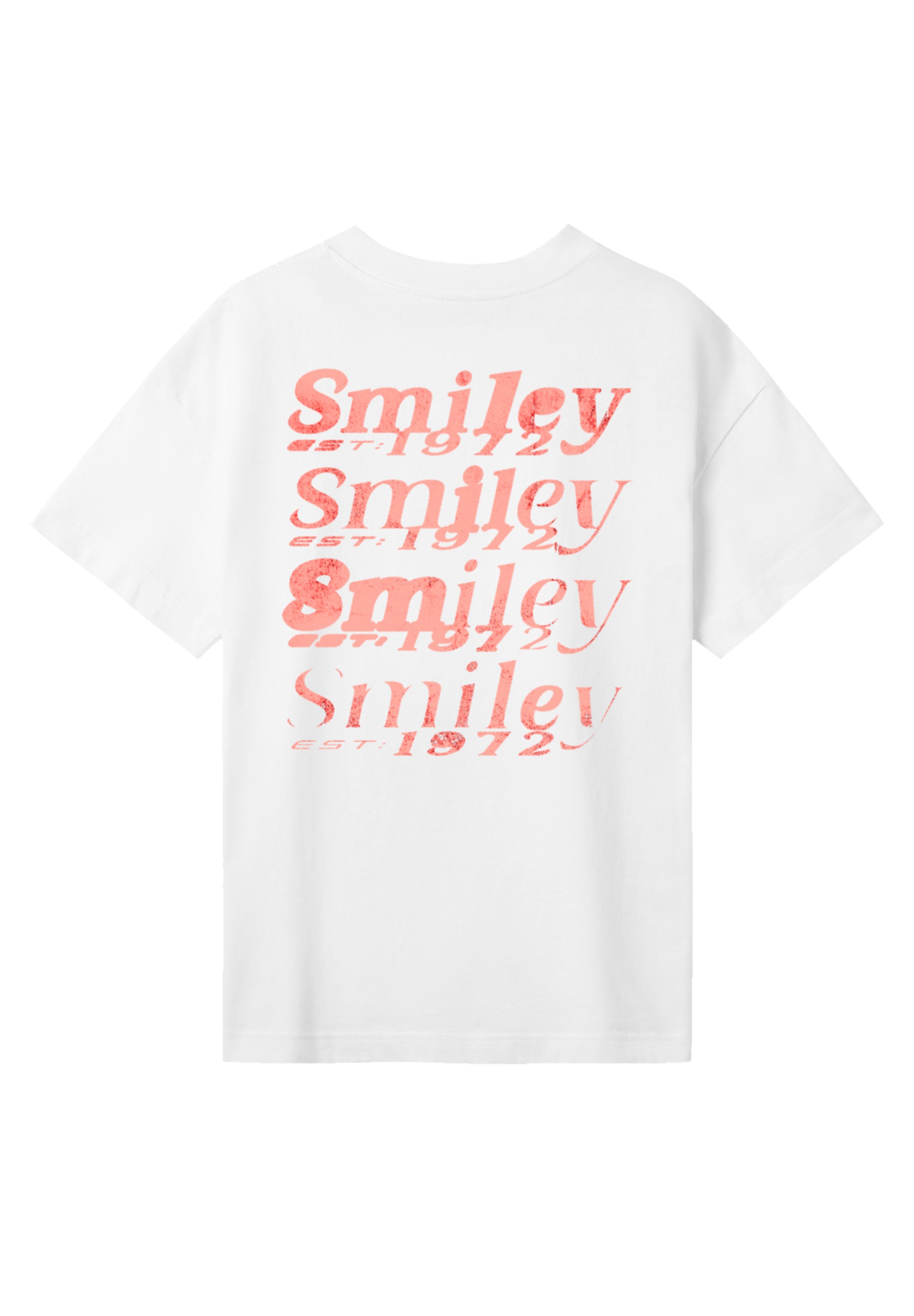 F4NT4STIC T-Shirt »Smiley Originals Rave Streetwear Orange«, Premium Qualität