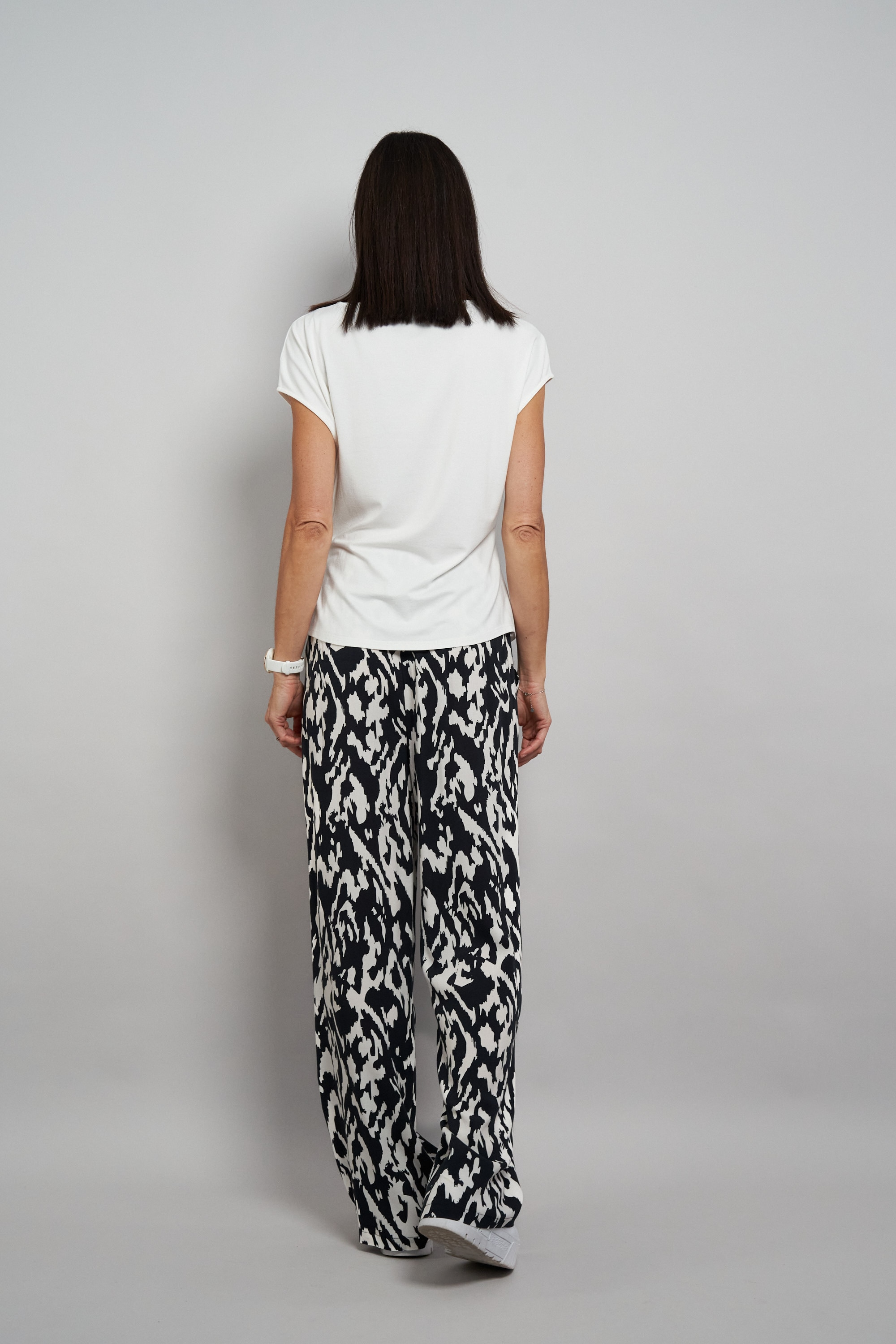 Seidel Moden Kurzarmshirt Rundhals-Shirt mit Knoten-Detail an der Seite - MADE IN GERMANY