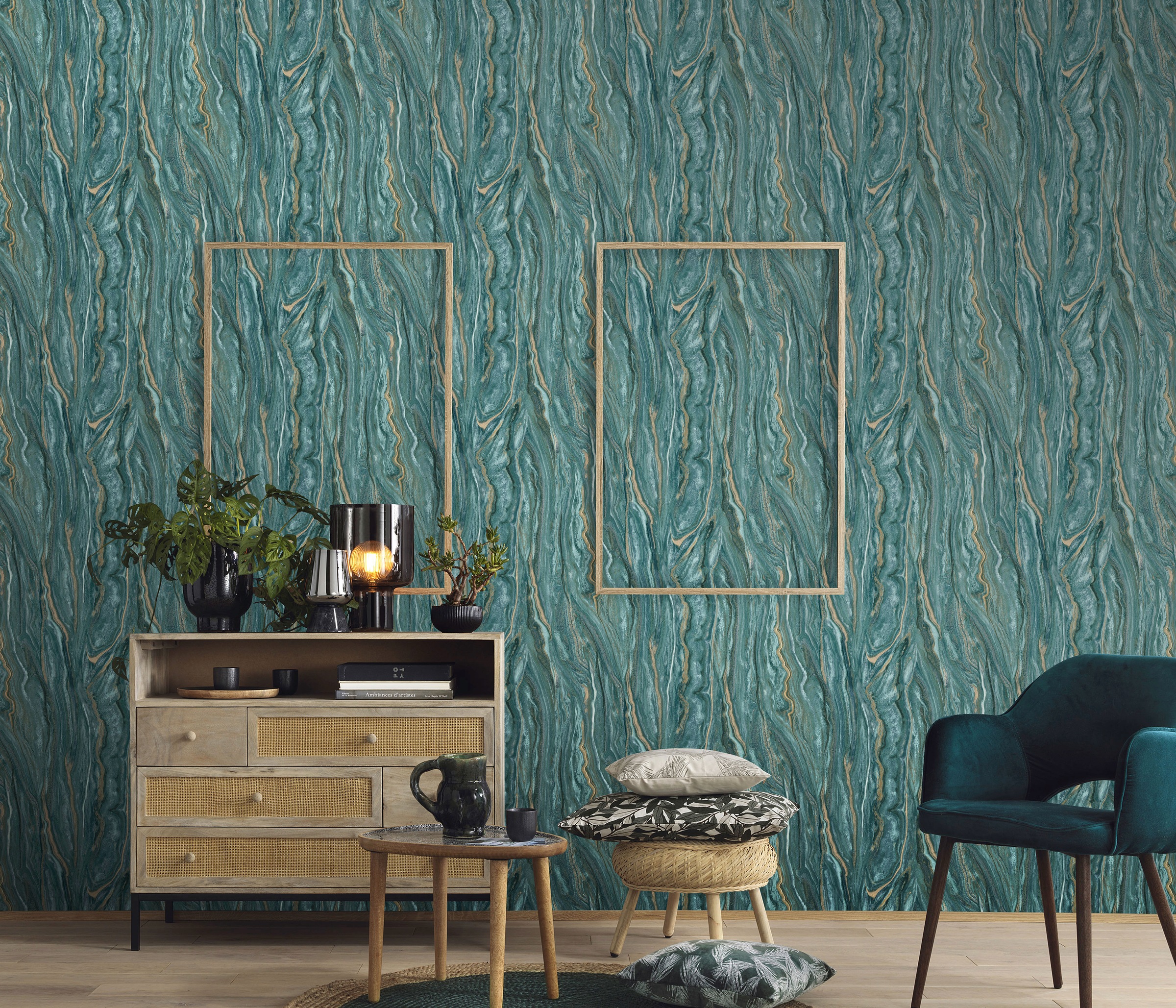 ELLE DECORATION Vliestapete »MARBLE«, Marmor