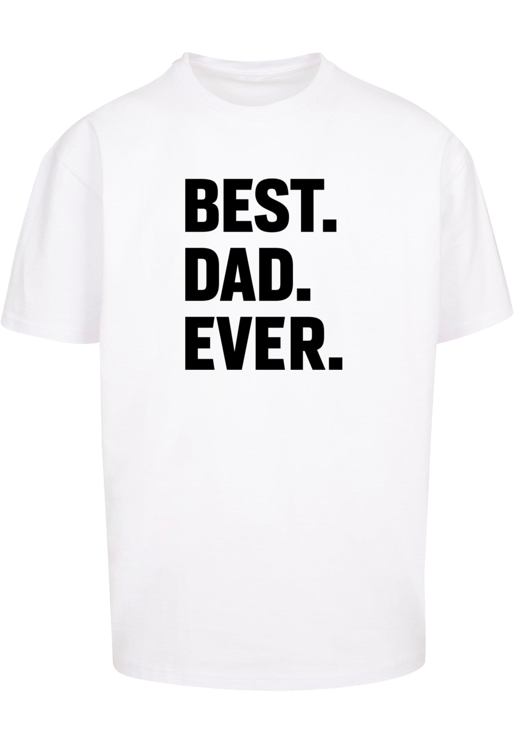T-Shirt »Merchcode Herren Fathers Day - Best Dad Ever Heavy Oversize Tee«, (1 tlg.)