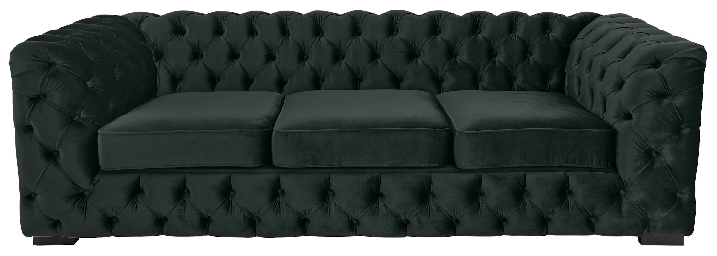 Guido Maria Kretschmer Home&Living Chesterfield-Sofa "Kalina", klassische Chesterfield-Knopfheftung, sehr hochwertige Ve