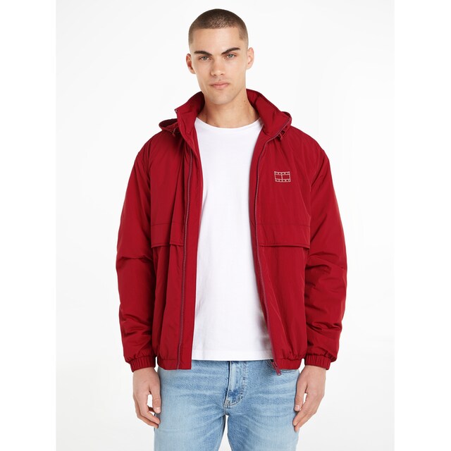 Tommy Jeans Windbreaker »TJM TONAL FLAG JACKET«, mit Kapuze, mit Kapuze ▷  kaufen | BAUR