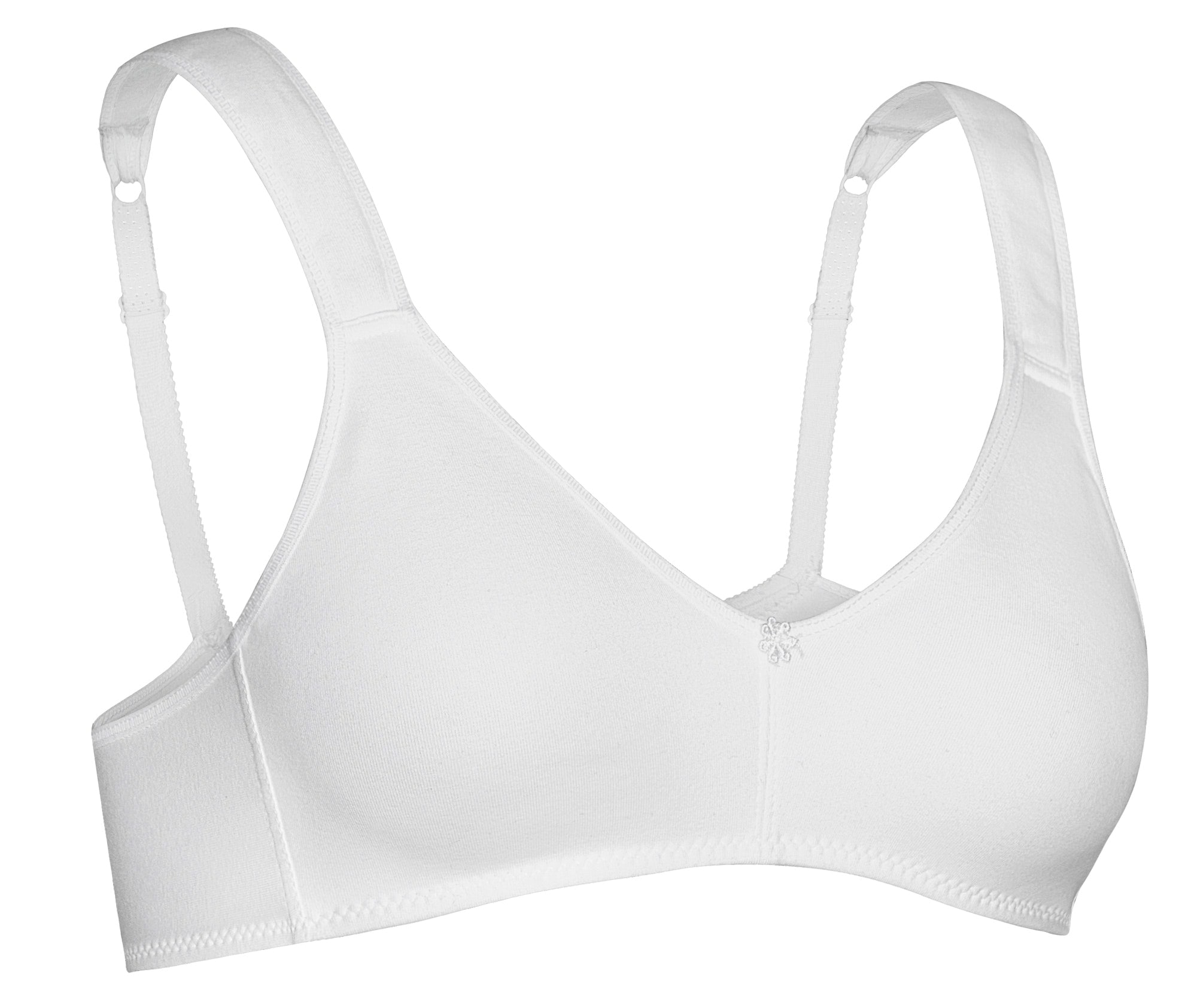 Naturana Bügelloser BH "Athleisure" 1 Stk. vorgeformte Cups, breite Träger, ohne Bügel, bequem, Baumwollmix