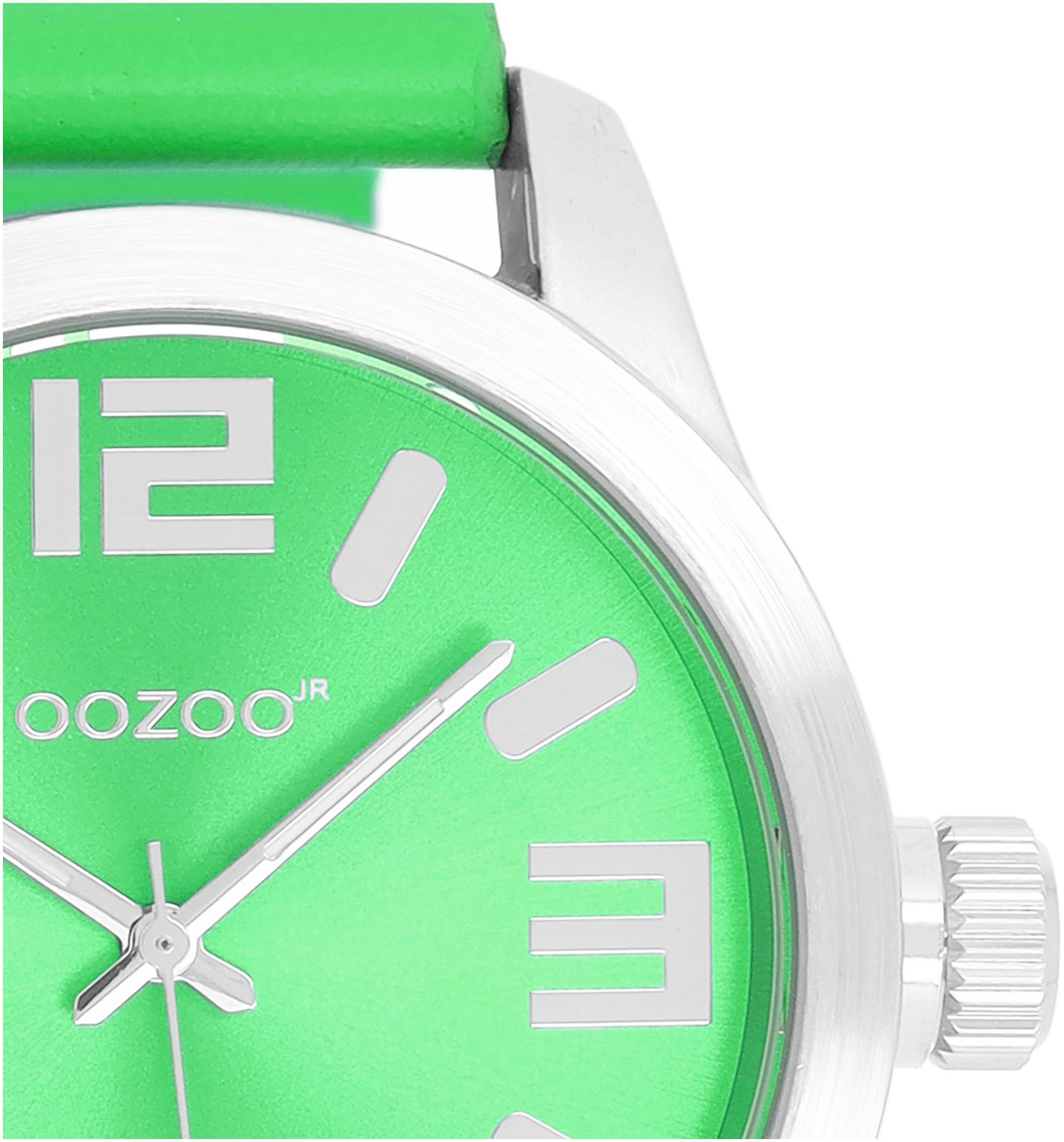 OOZOO Quarzuhr, Armbanduhr, Damenuhr, Herrenuhr, Lederarmband, Ø 40mm