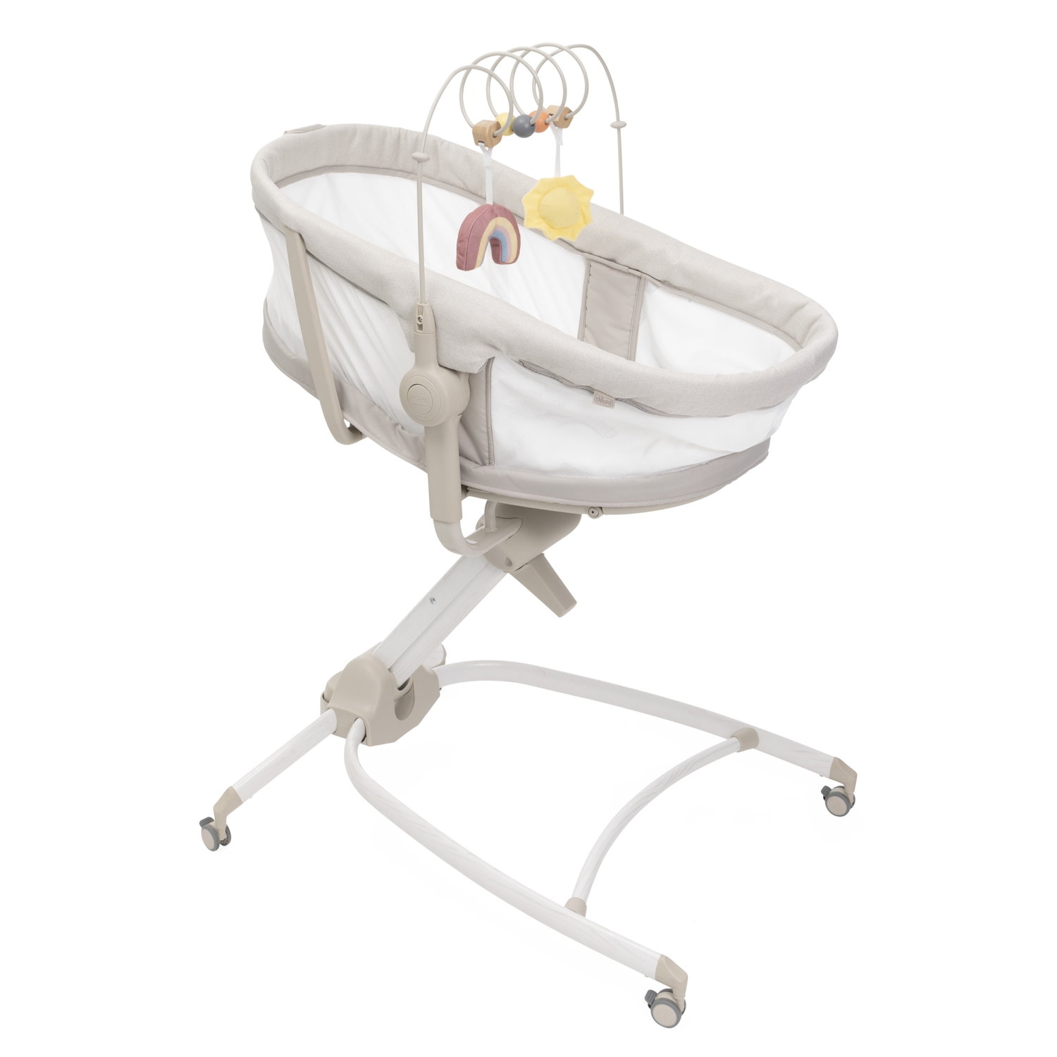 Chicco Stubenwagen "Baby Hug 4in1 Armonia" Stubenwagen, Liegesessel, Hochstuhl und erster Stuhl in Einem