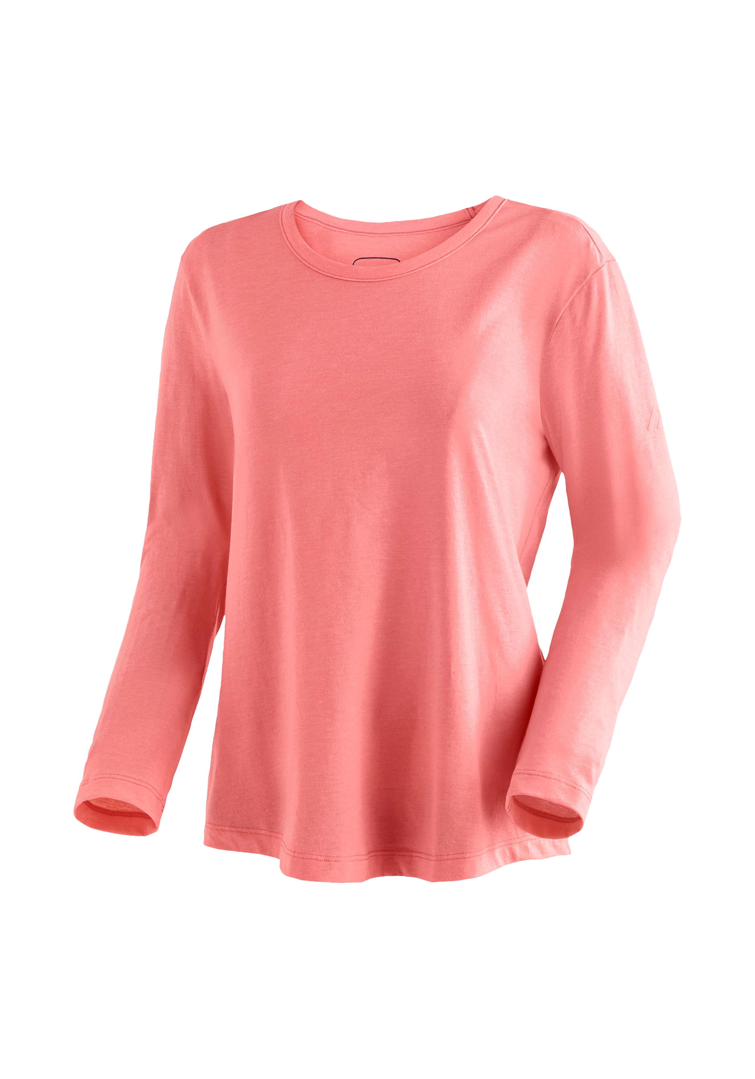 Maier Sports Langarmshirt "Long Sleeve Jersey W" Damen Shirt langarm, leichtes Funktionsshirt, Rundhals, Reg. Fit