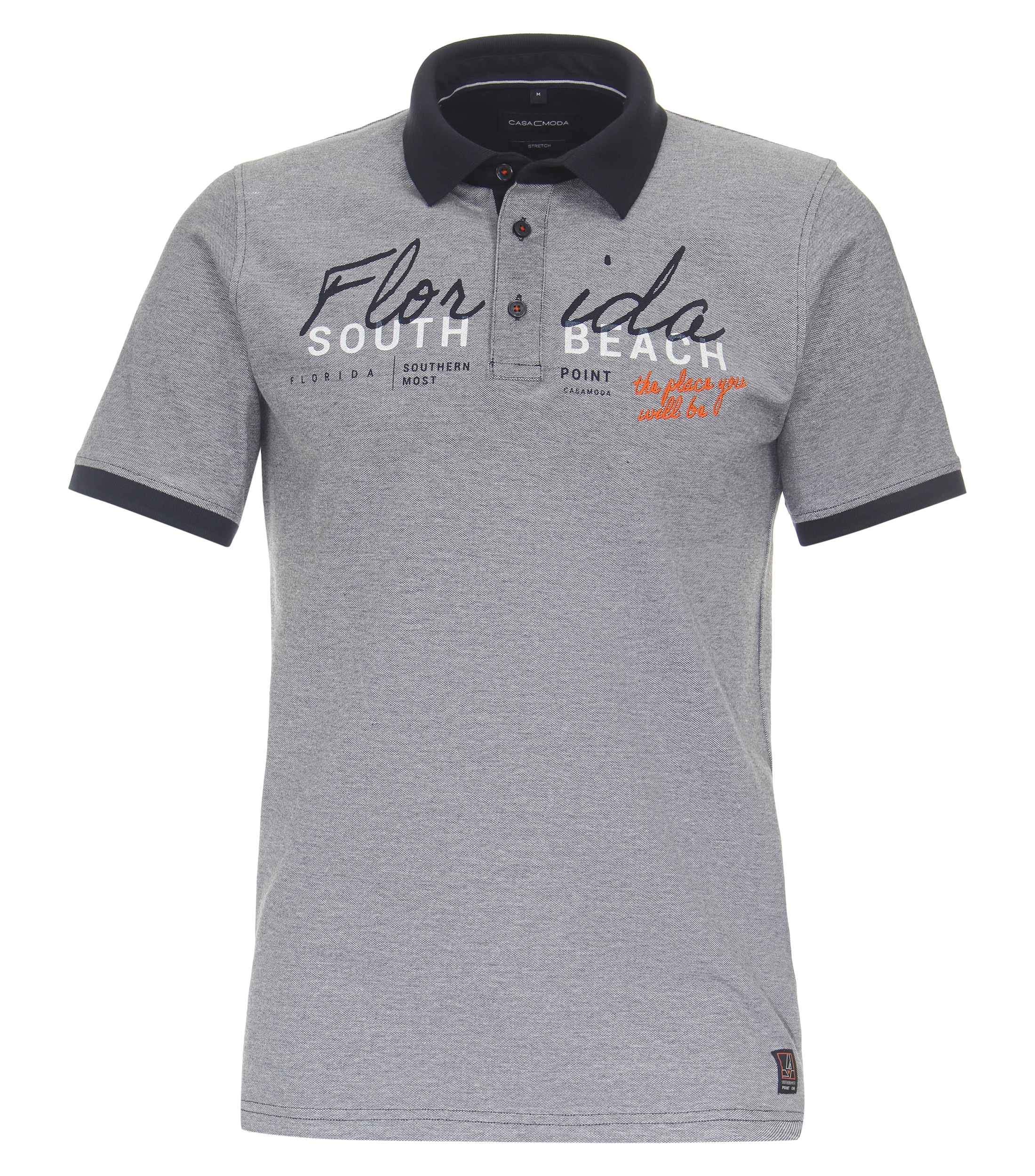 CASAMODA Poloshirt "CASAMODA Polo-Shirt uni"