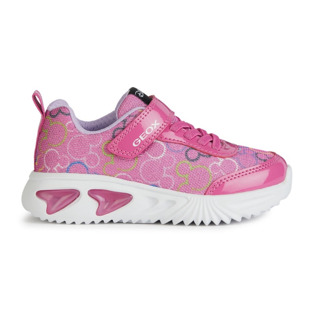 Geox Slip-On Sneaker »J ASSISTER GIRL D«, mit cooler Blinkfunktion