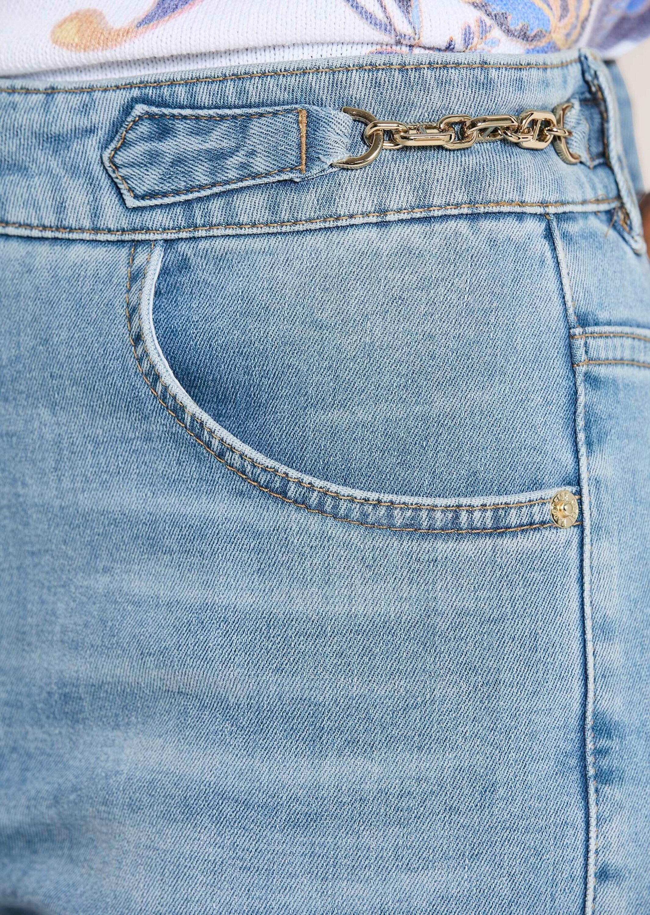 MADELEINE Regular-fit-Jeans »Jeans Straight-Leg-Jeans mit Formbund«