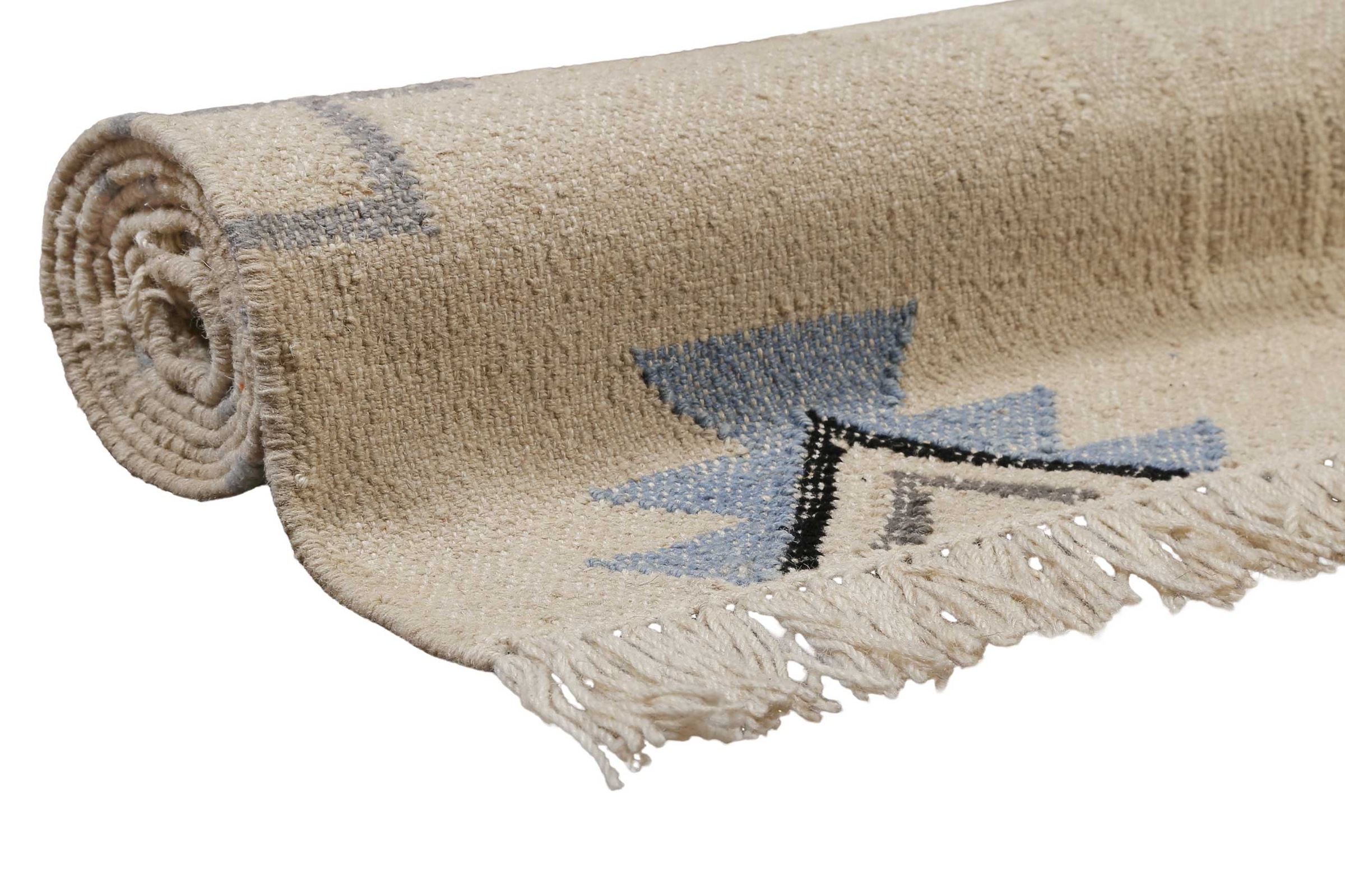 Green Looop Jong Wool Rug Beige 200x290cm 3