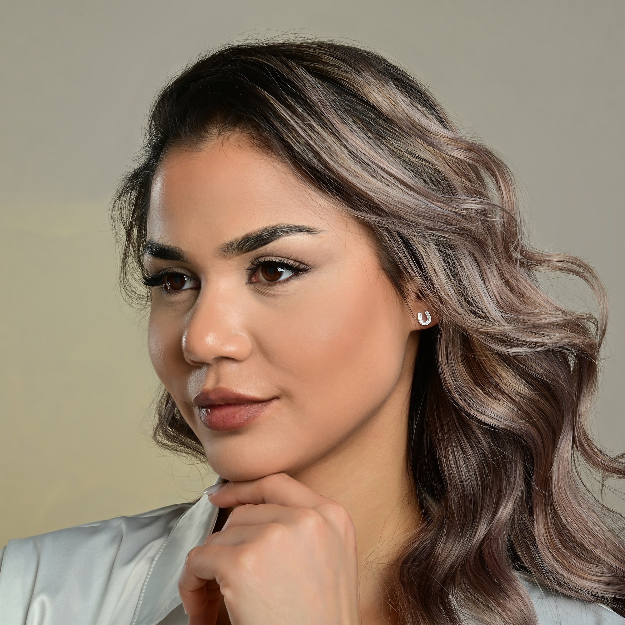 Adelia´s Paar Ohrhänger "Ohrringe – Ohrstecker aus 925 Silber mit Zirkonia" Perfekt als Geschenk für besondere Menschen