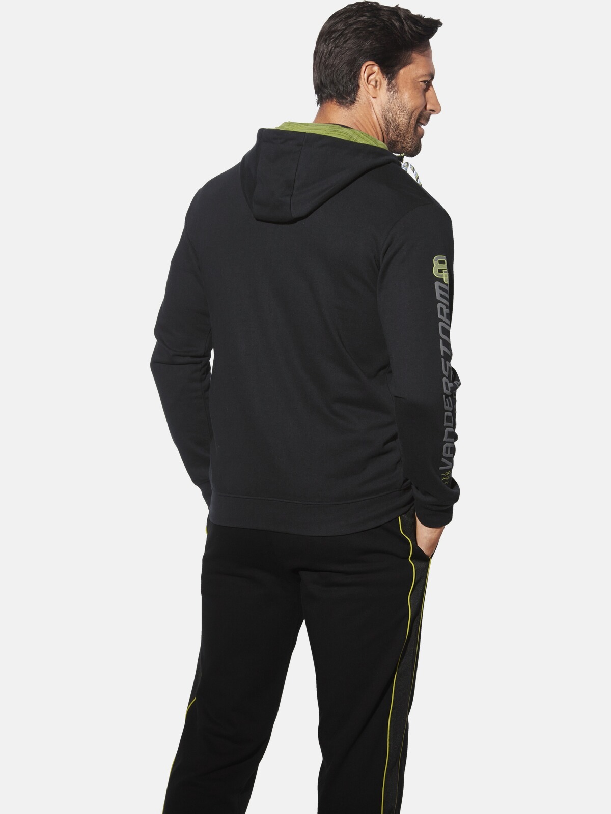 Jan Vanderstorm Sigstad Men Hoodie Black XXL 3