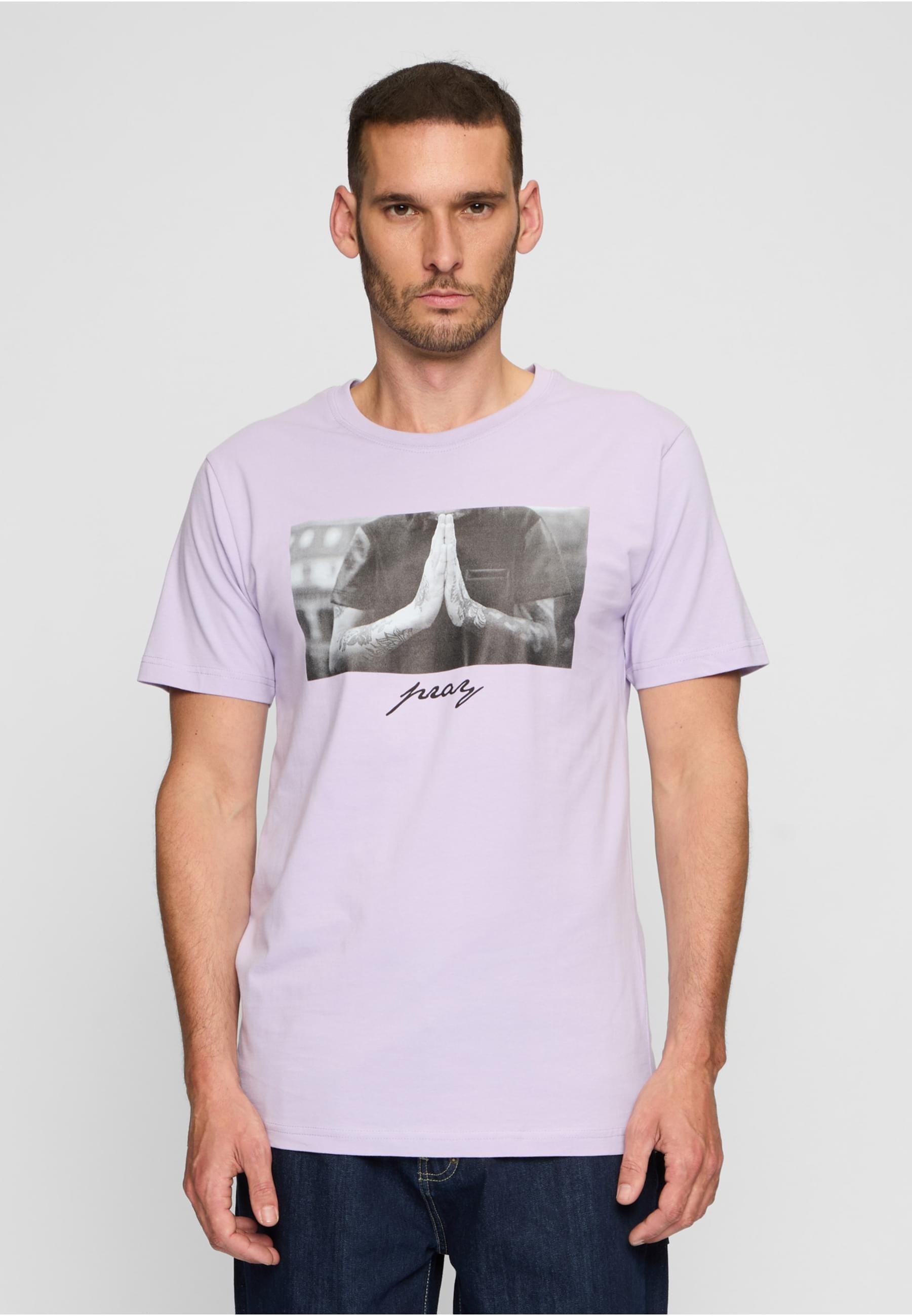 MisterTee T-Shirt »MisterTee Herren Pray Tee«, (1 tlg.)