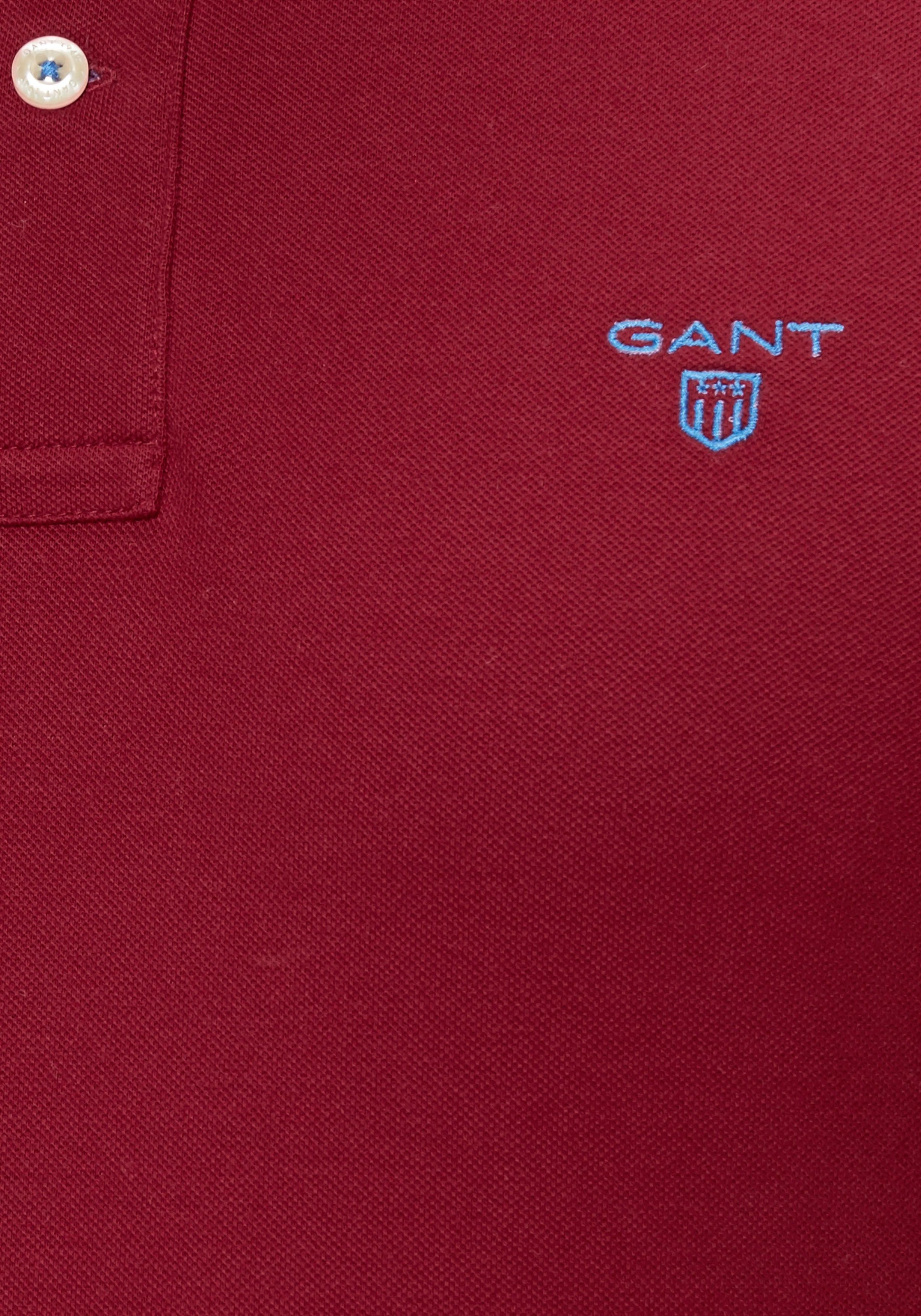 Gant Poloshirt »Contrast Collar PIQ SS Rugger«