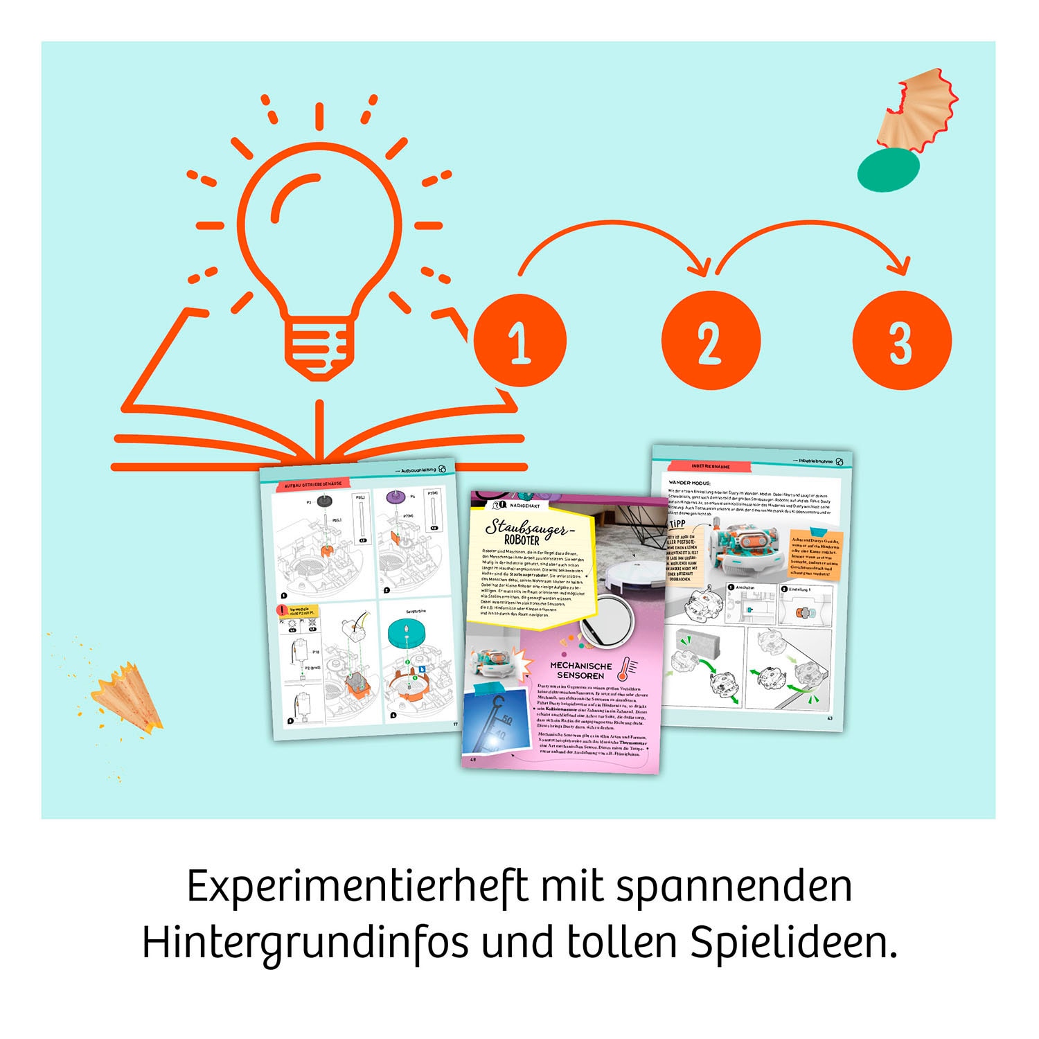 Kosmos Modellbausatz »Dusty - Dein saugstarker Robo-Helfer«