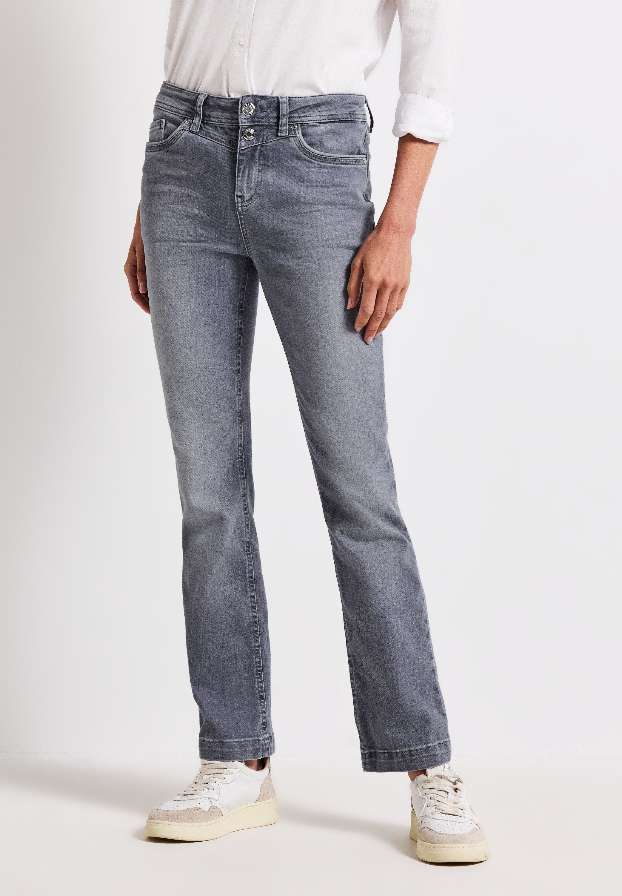 STREET ONE Slim-fit-Jeans, High Waist günstig online kaufen