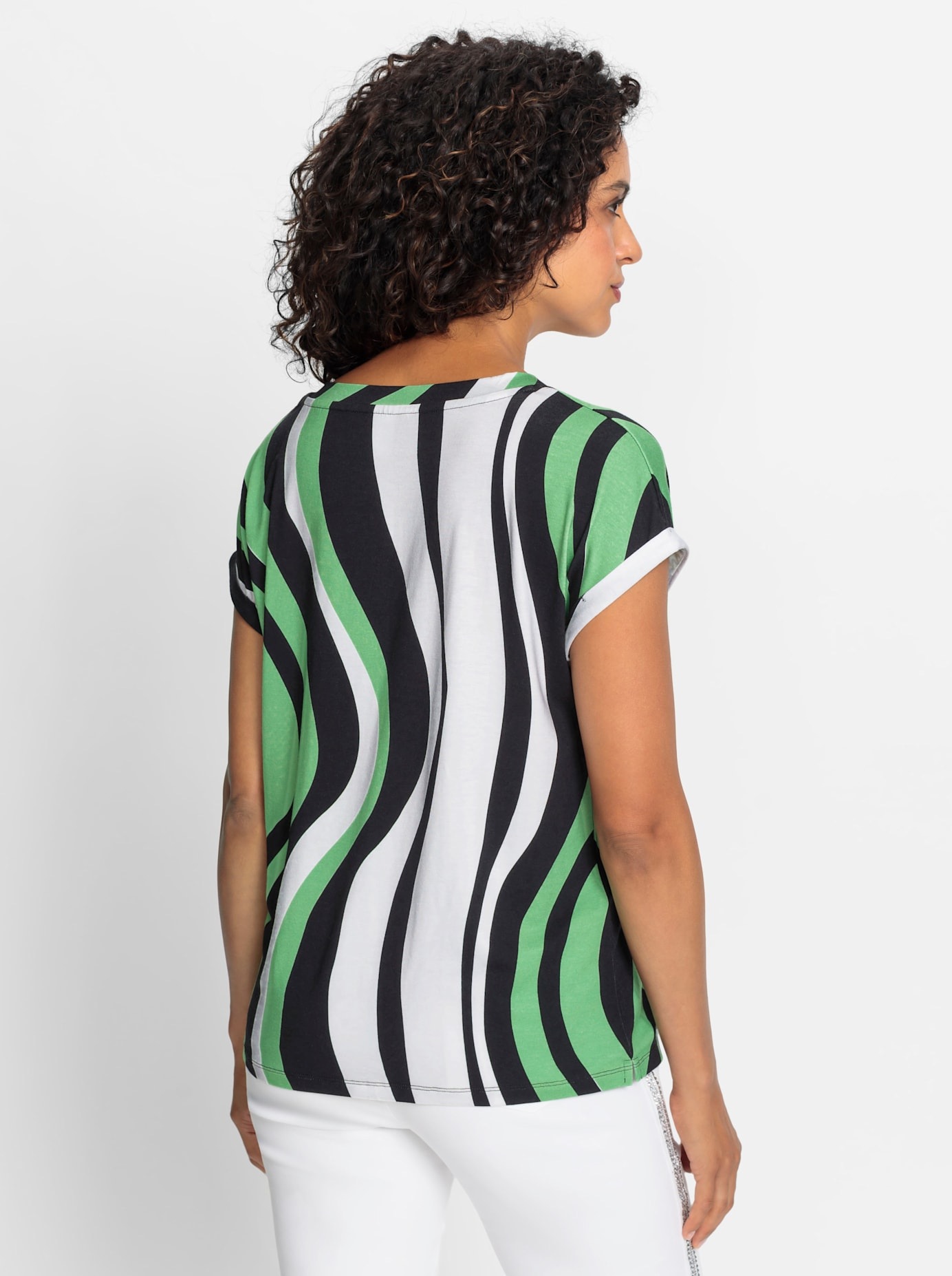 Thumbnail - Inspirationen Kurzarmshirt "Streifenshirt" 1 Stk.