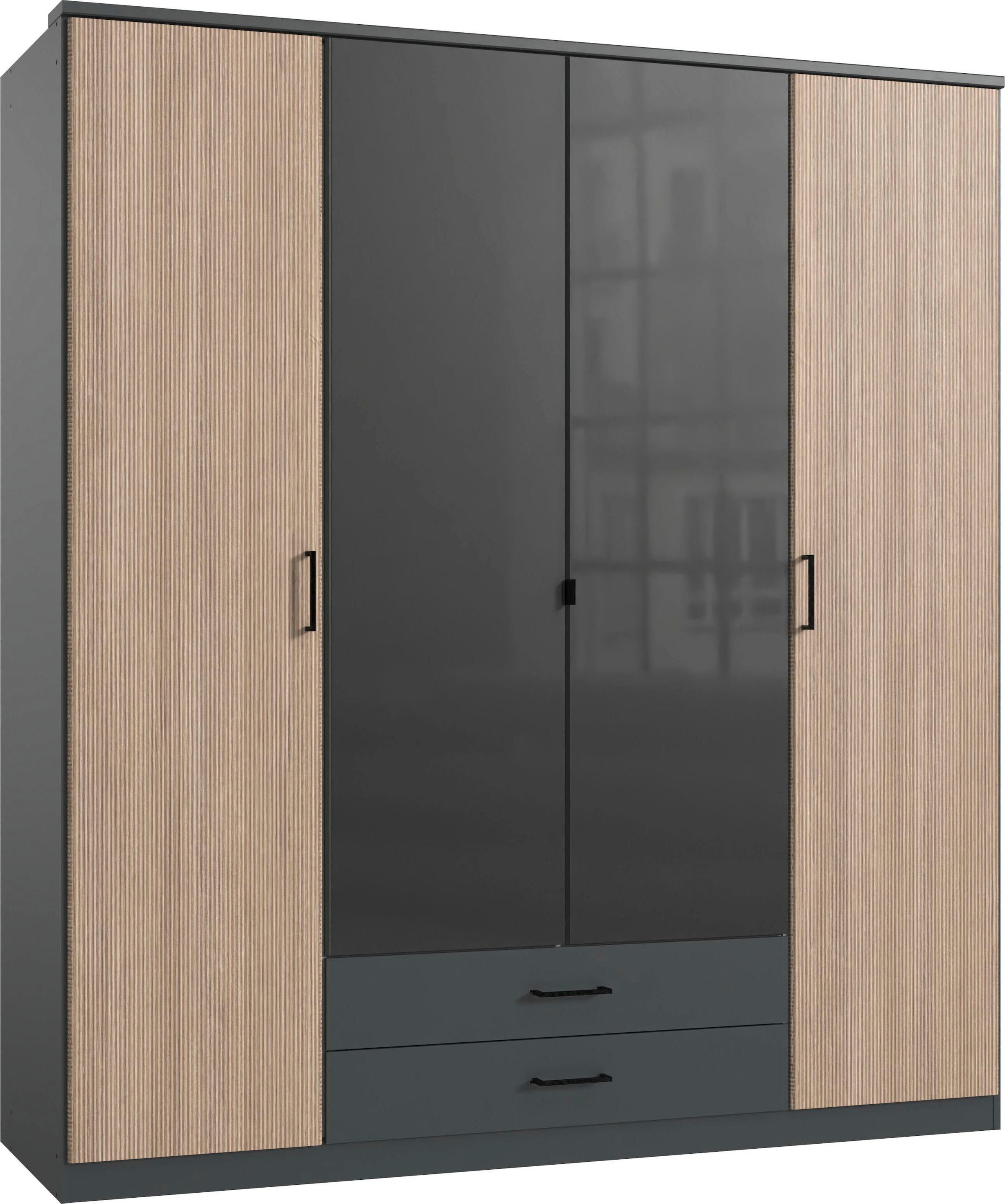 Wimex Kleiderschrank "Fulda, 135 oder 180/58/199cm, 2 Schubladen, Made in G günstig online kaufen