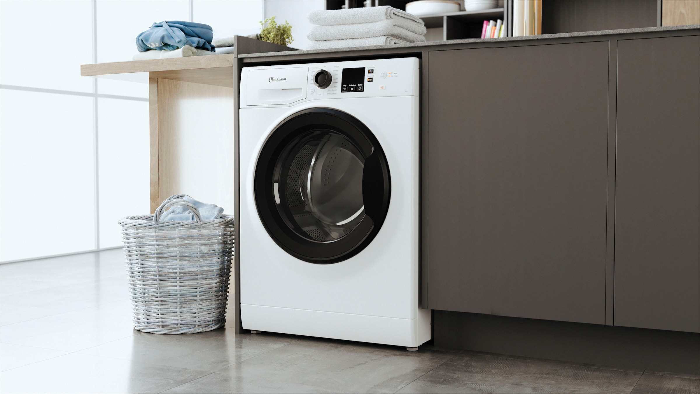 BAUKNECHT Waschmaschine »WAM 914 A«, 9 kg, 1400 U/min, Flecken 40° - entfernt mehr als 100 Flecken bei nur 40 °C