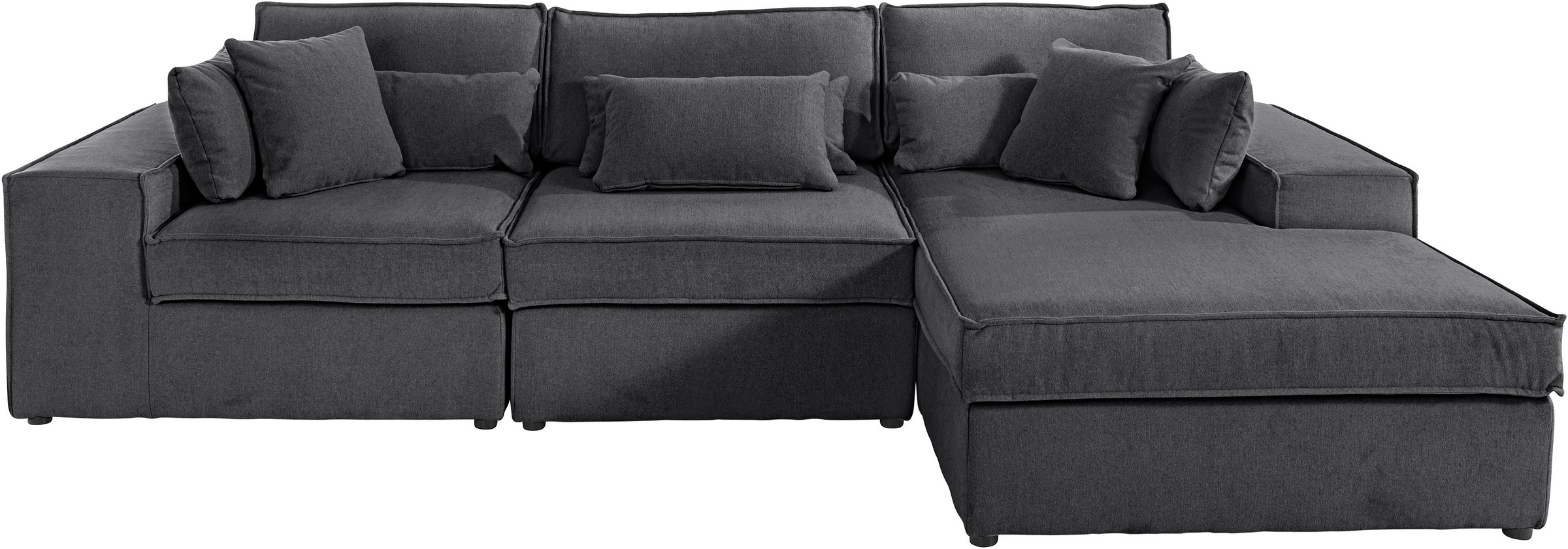 RAUM.ID Ecksofa "Florid L-Form" 3 Teile, bestehend aus Modulen, viele Bezug günstig online kaufen