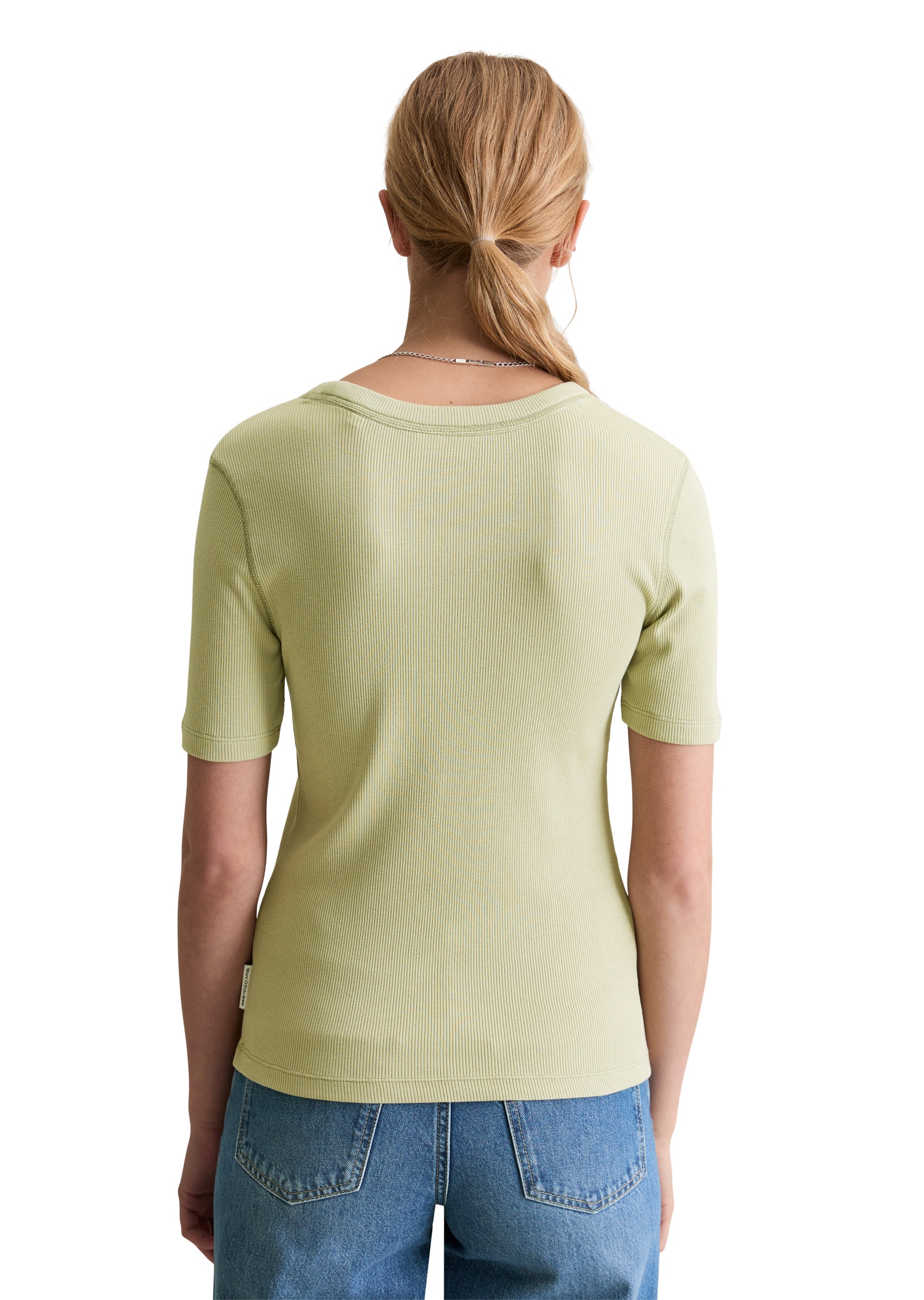 Marc O'Polo DENIM T-Shirt »aus softem Bio-Baumwolle-Modal-Stretch-Jersey«