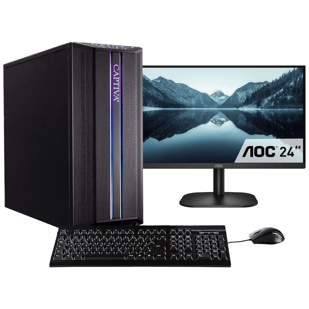 CAPTIVA Gaming-PC-Komplettsystem »Advanced Gaming R69-362 TFT Bundle«