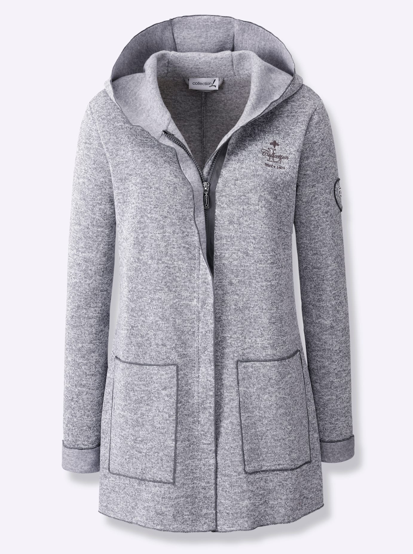 Casual Looks Strickfleecejacke