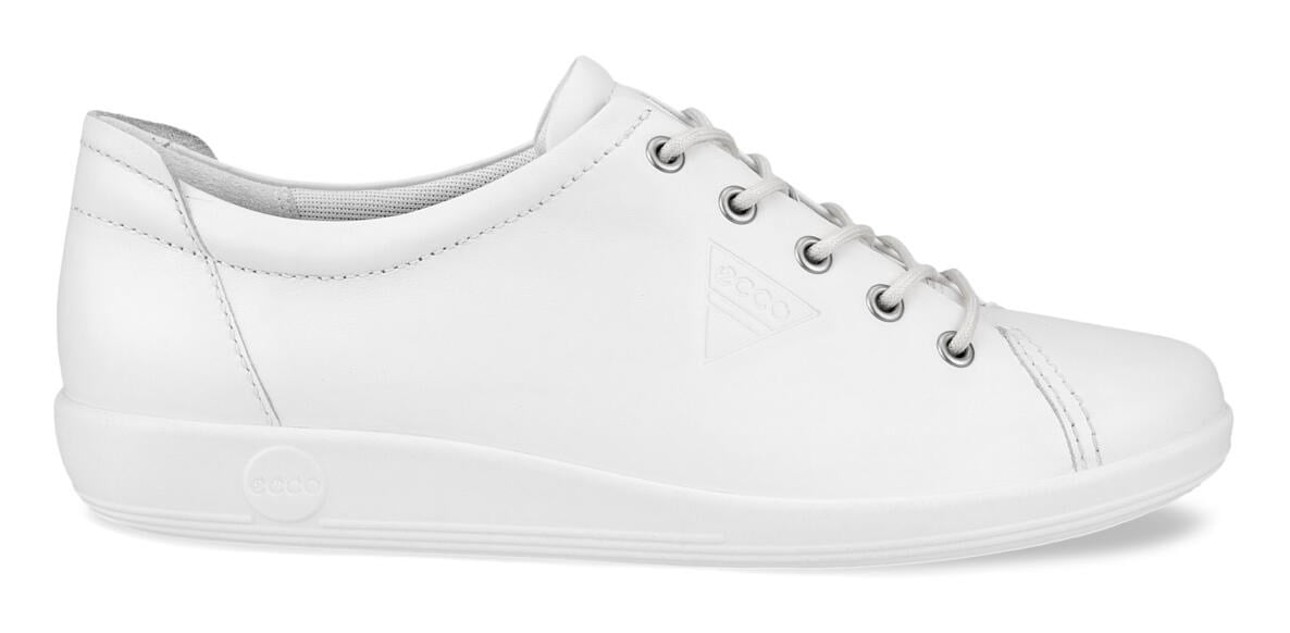 Ecco Sneaker »Soft 2.0«, Freizeitschuh, Halbschuh, Schnürschuh mit Retro-Shilouette