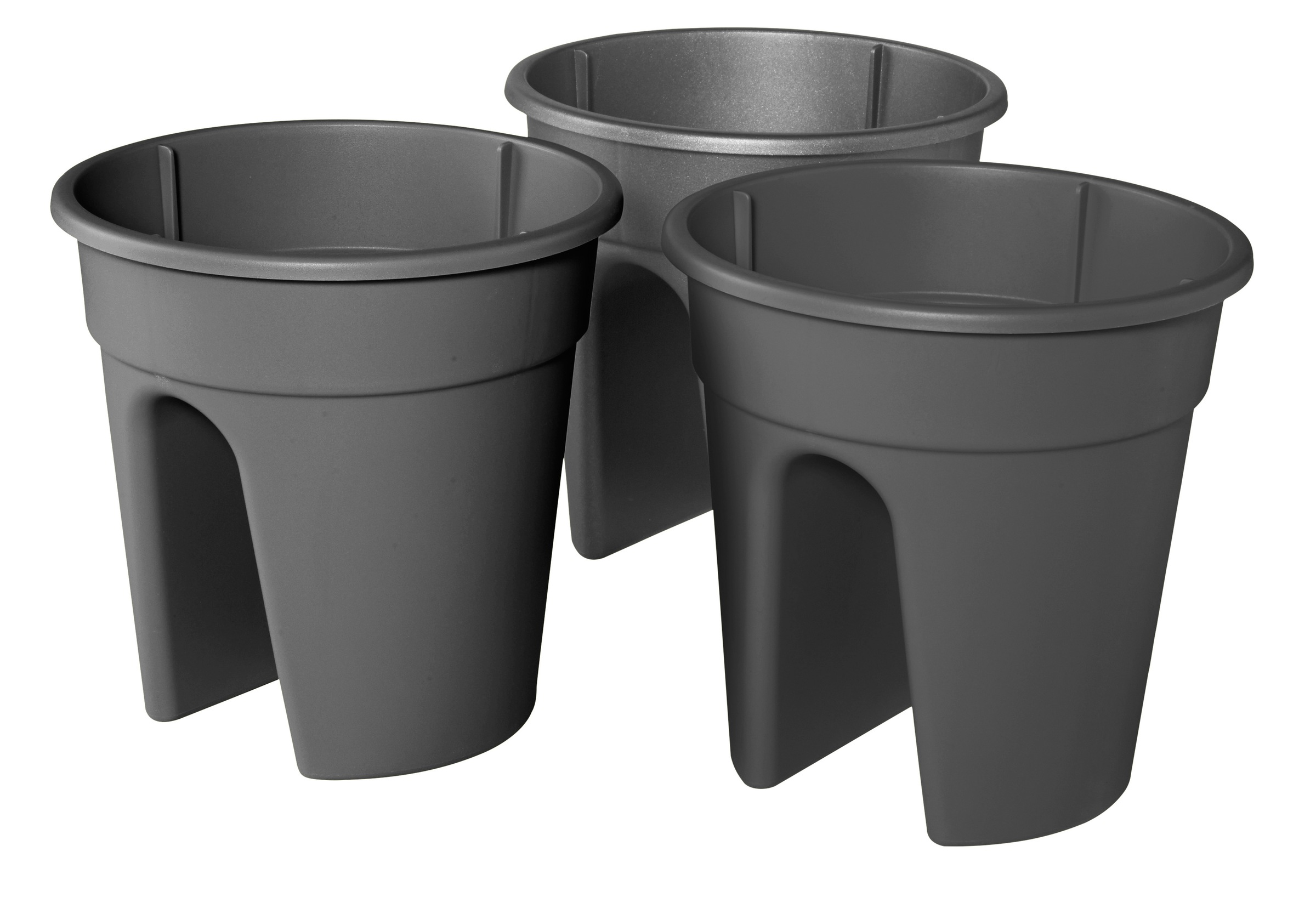 Thumbnail - KHW Balkonkasten "Flowerclip" ØxH: 27x27,5 cm