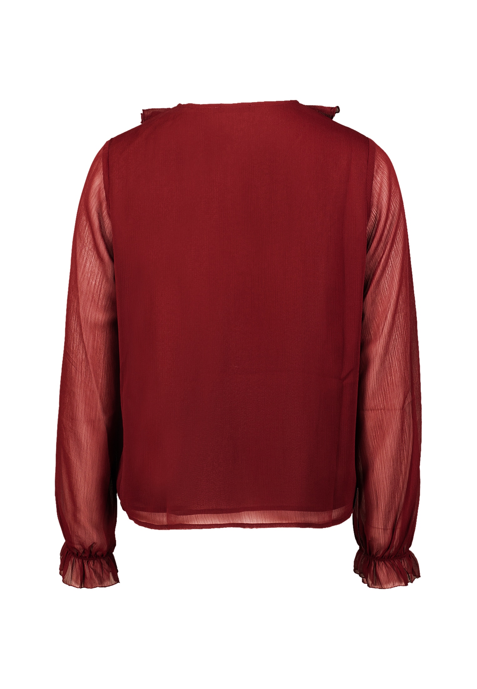 Zero Chiffonbluse »Damen mit Volants«