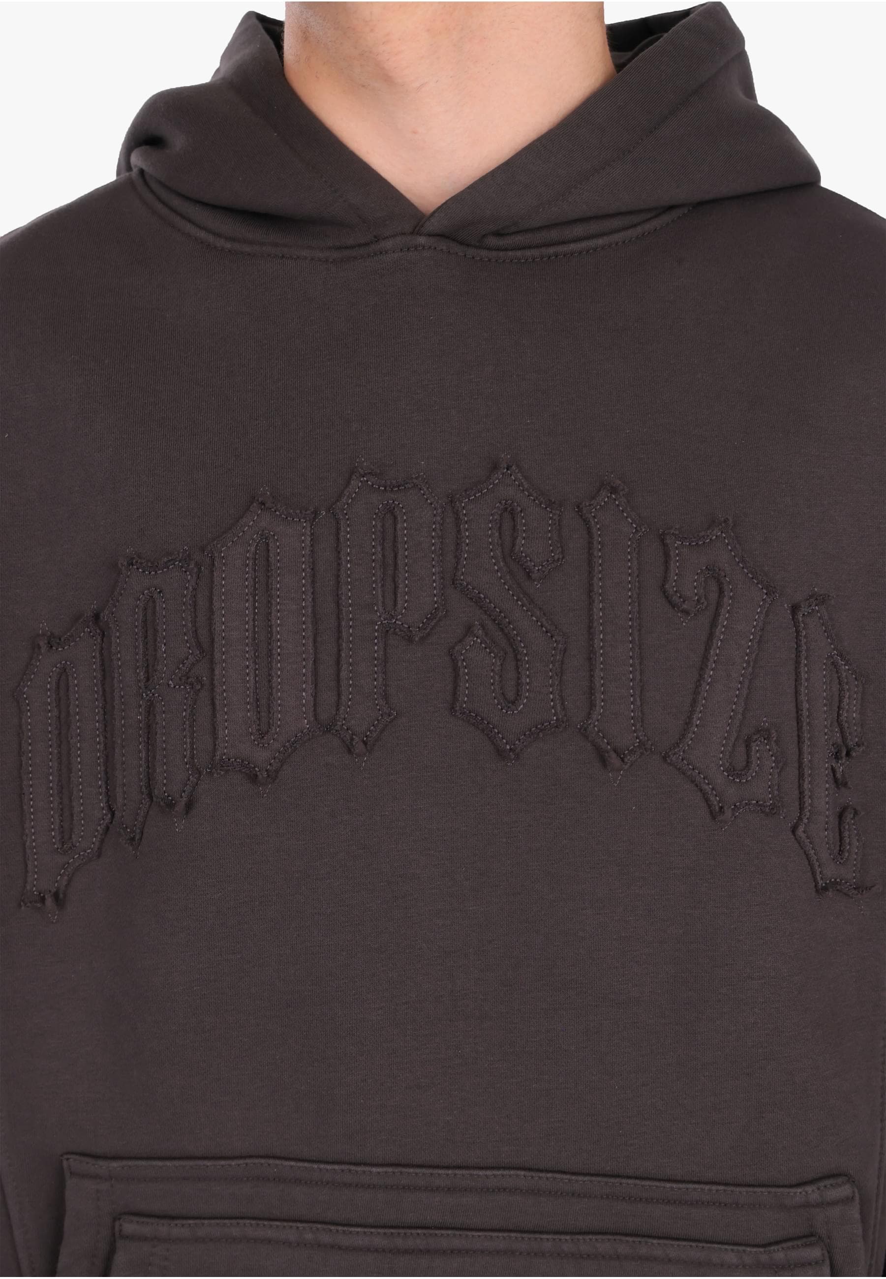Dropsize Kapuzensweatshirt »Dropsize RAW EDGES SEAM HOODIE«, 1 Stk.
