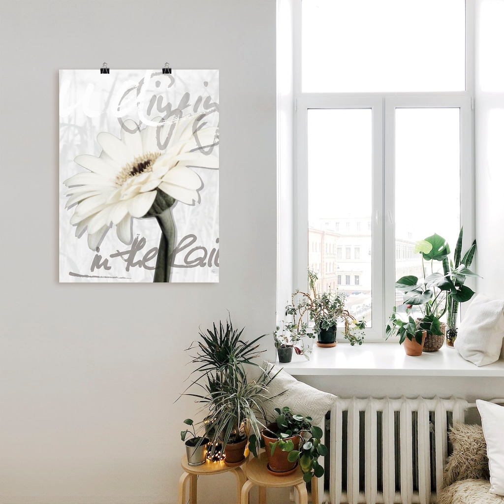 Artland Wandbild »Gerbera«, Blumenbilder, (1 St.)