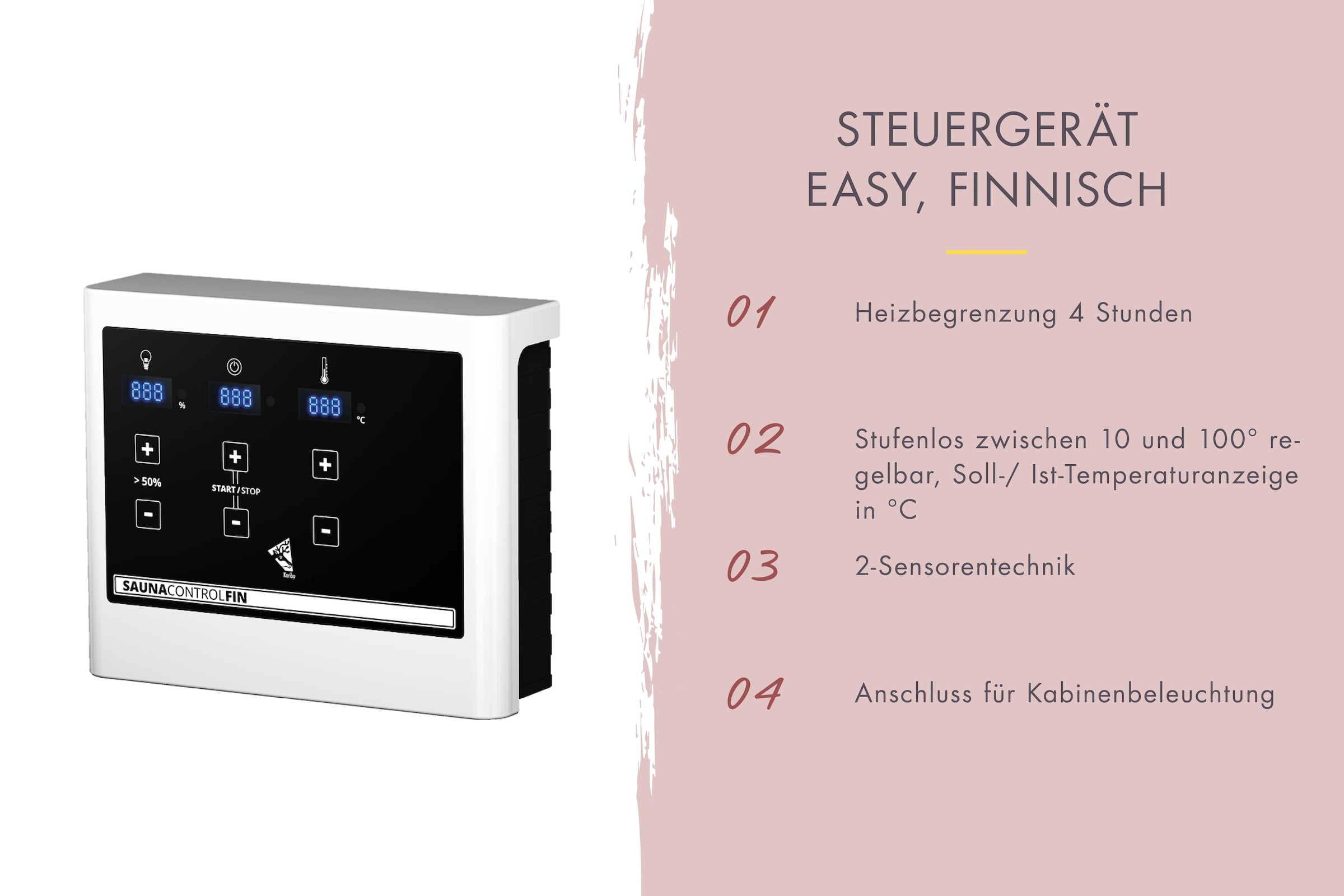 Karibu Saunahaus »»Tammo 1« naturbelassen«