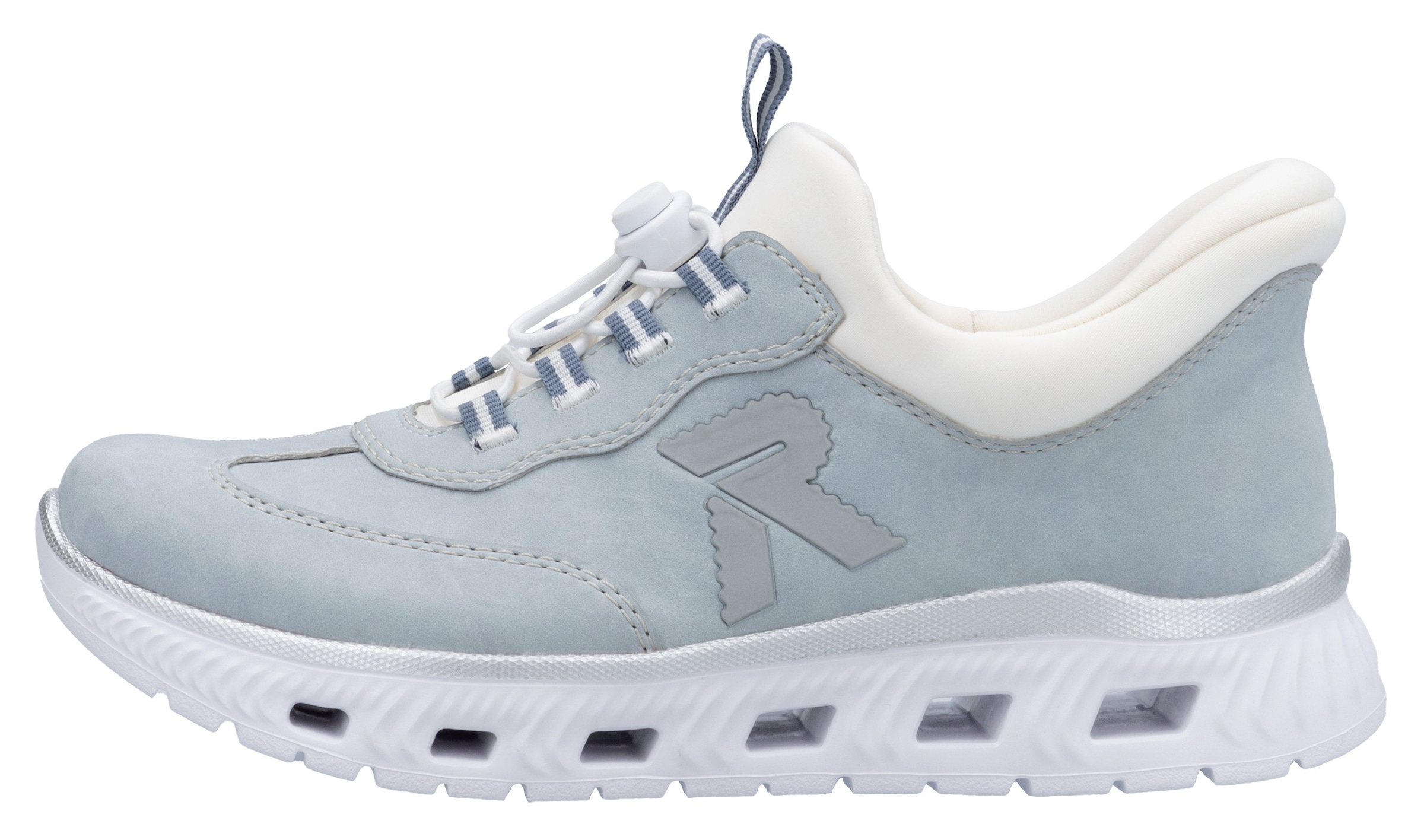 RIEKER Sport Slip-On Sneaker »Ready2GO«, Schlupfschuh, Halbschuh, Freizeitschuh mit Schnellverschluss