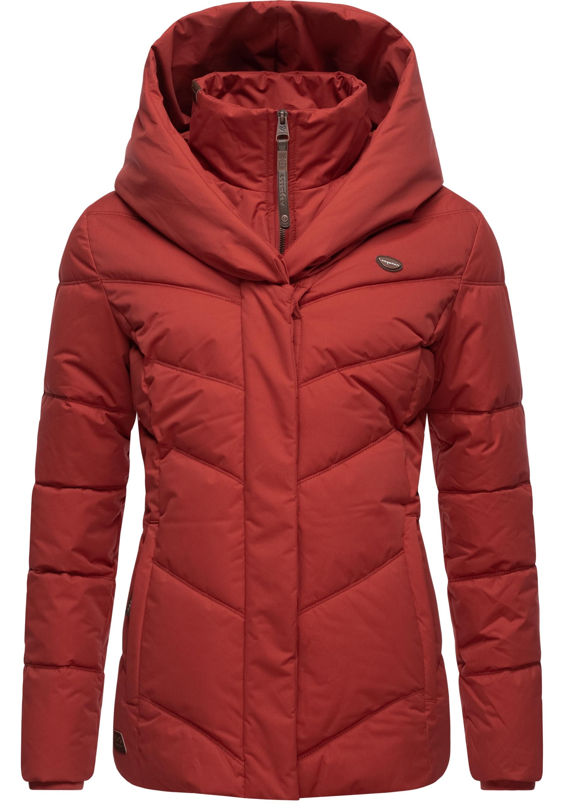 Ragwear Anorak "Natesa Intl." mitKapuze stylische Winterjacke mit V-Steppun günstig online kaufen