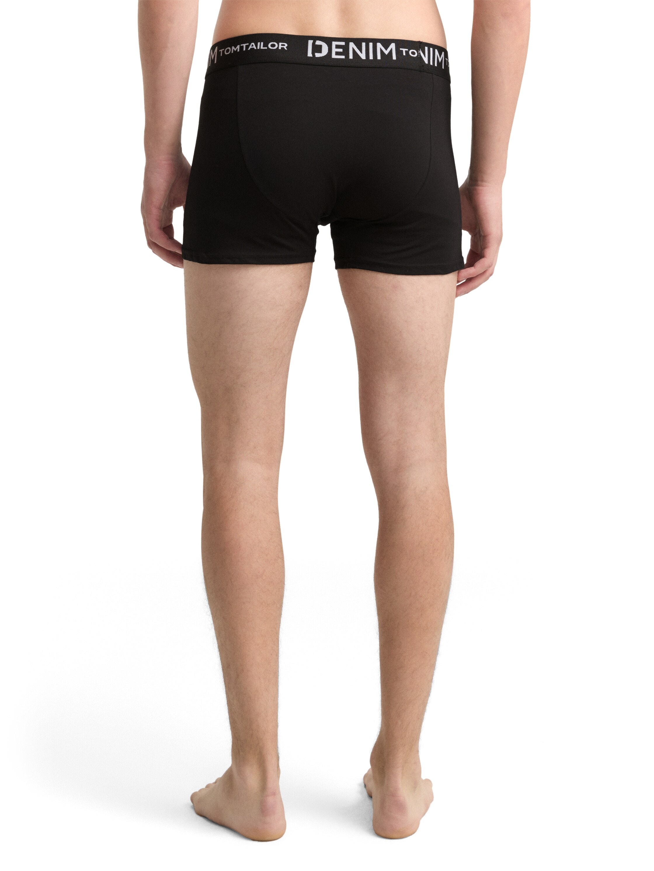 TOM TAILOR Denim Boxershorts, (Packung, 3 St.), mit Logo-Stretchbund günstig online kaufen