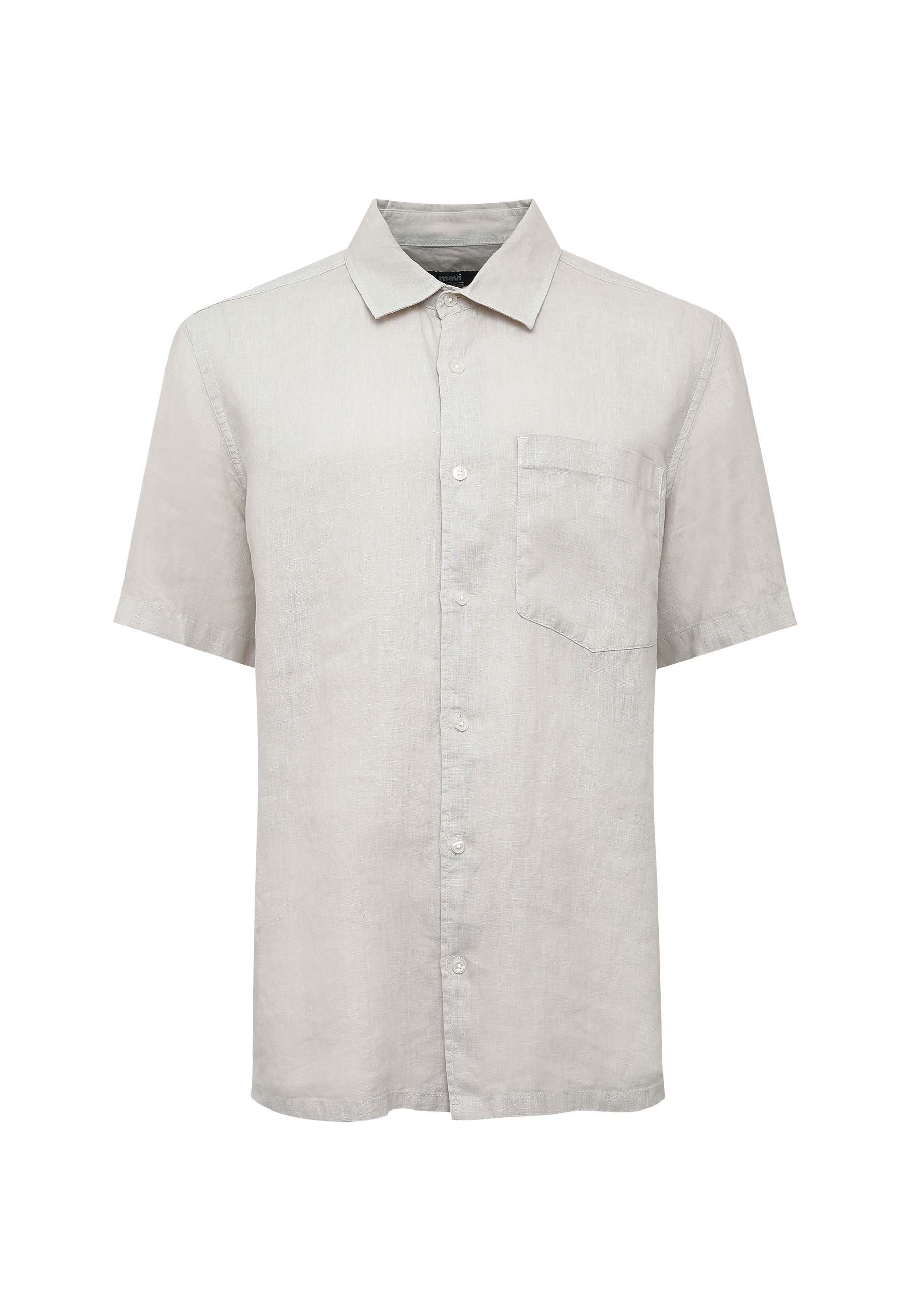 Mavi Kurzarmhemd »SHORT SLEEVE SHIRT« Leinenhemd mit Tasche
