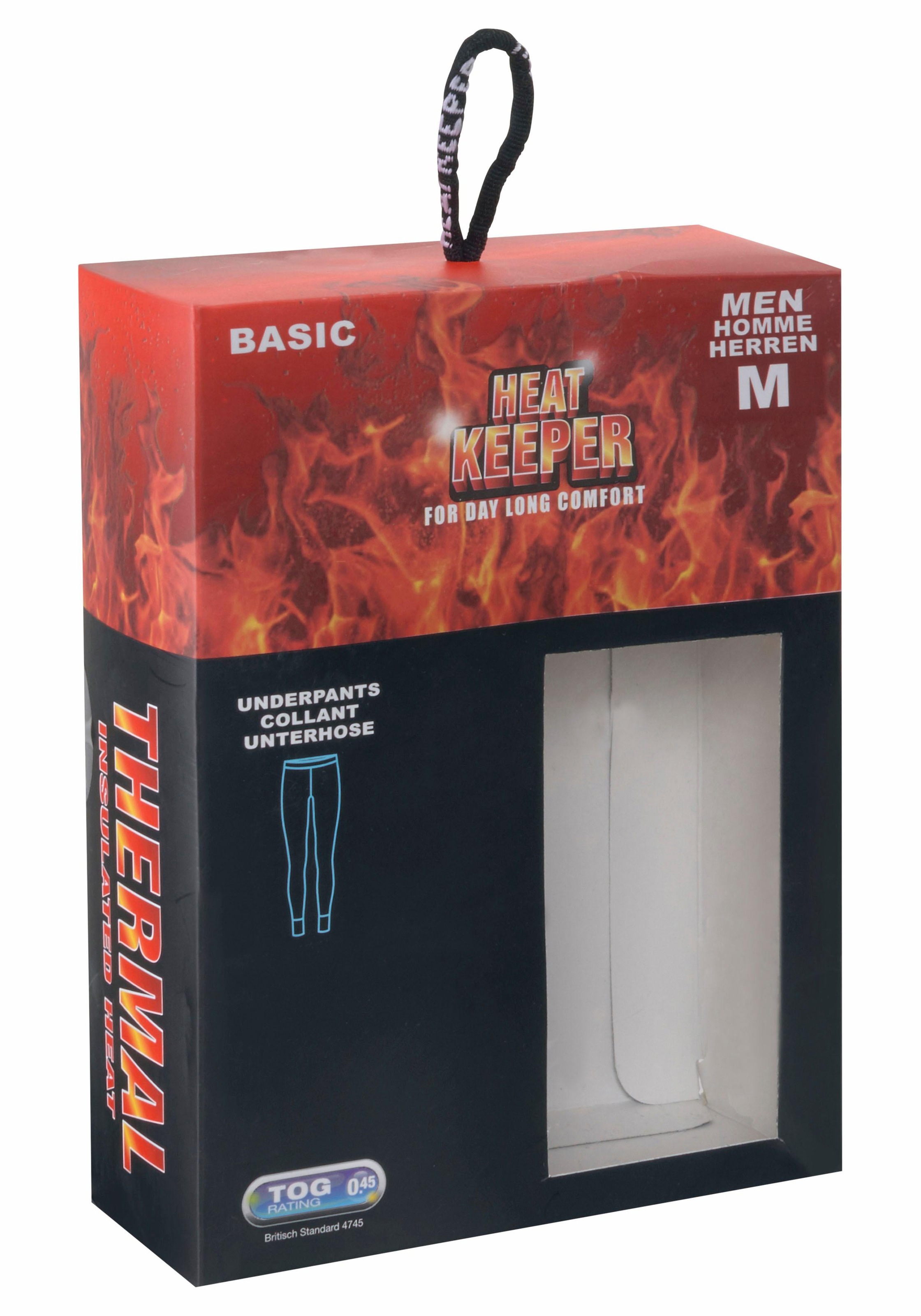 Heatkeeper Thermounterhose »Long John«, wärmend, TOG-Rating 0,45, schnelltrocknend, Skiunterwäsche