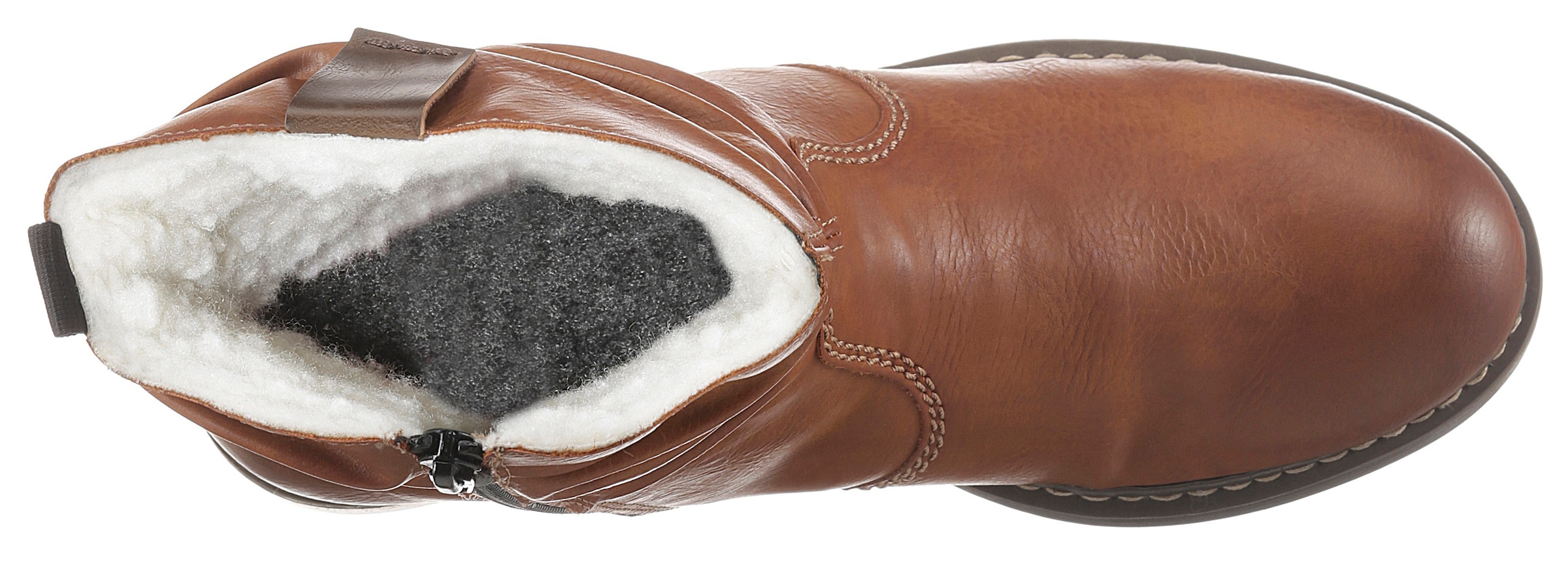 Rieker Winterboots, mit Raffungen am slouchy Schaft