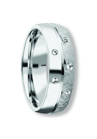 Silberring »Zirkonia Freundschaft Partner Ring aus 925 Silber«