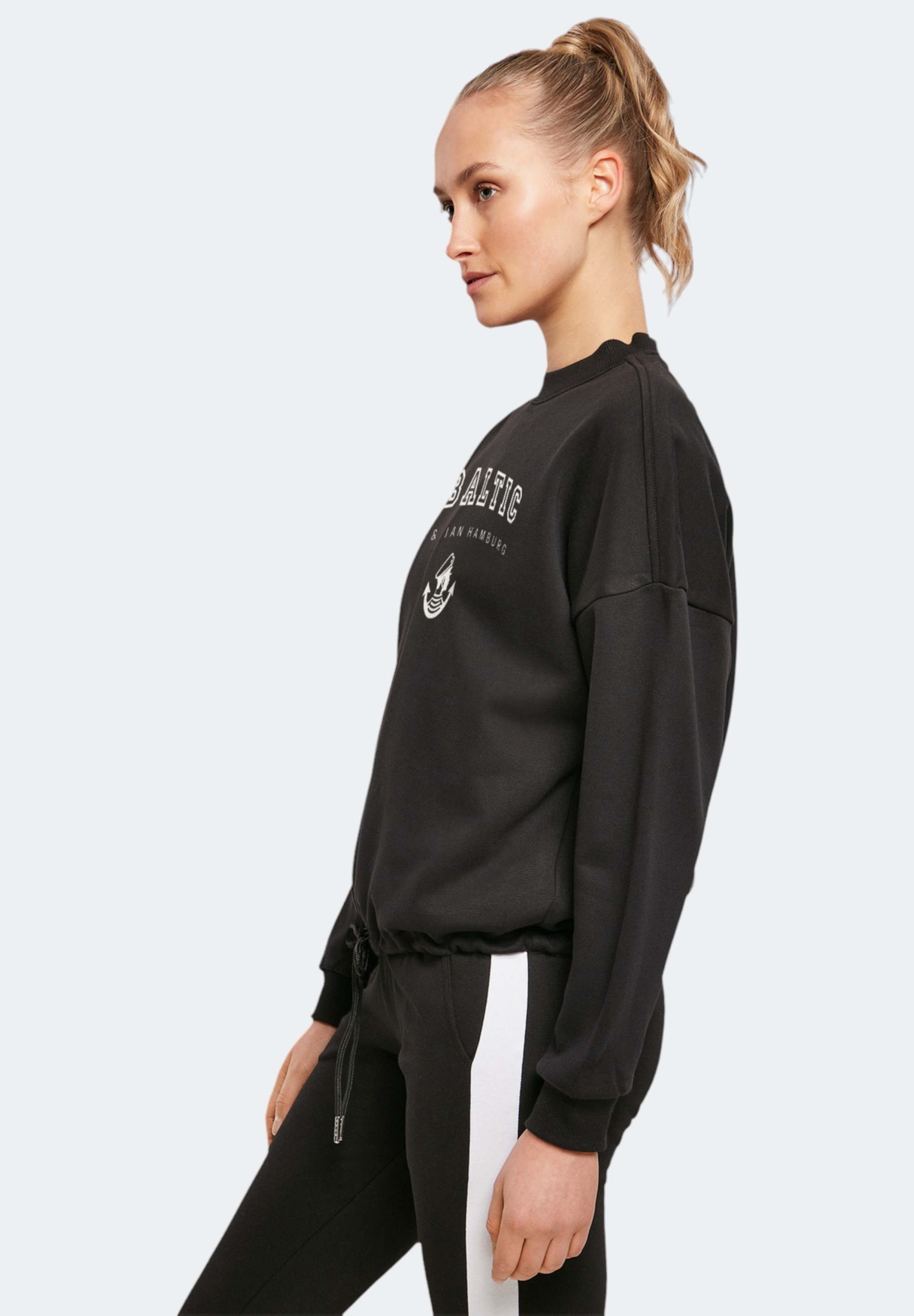 F4NT4STIC Sweatshirt »Go Baltic Knut & Jan Hamburg«, Print
