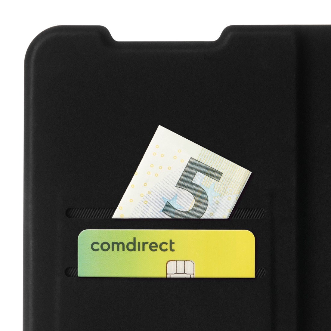 Hama Smartphonetasche »Handyhülle für Samsung Galaxy A56, klappbar, Magnetverschluss« Kartenfächer, erhöhte Kanten, Anti-Fingerprint, Standfunktion