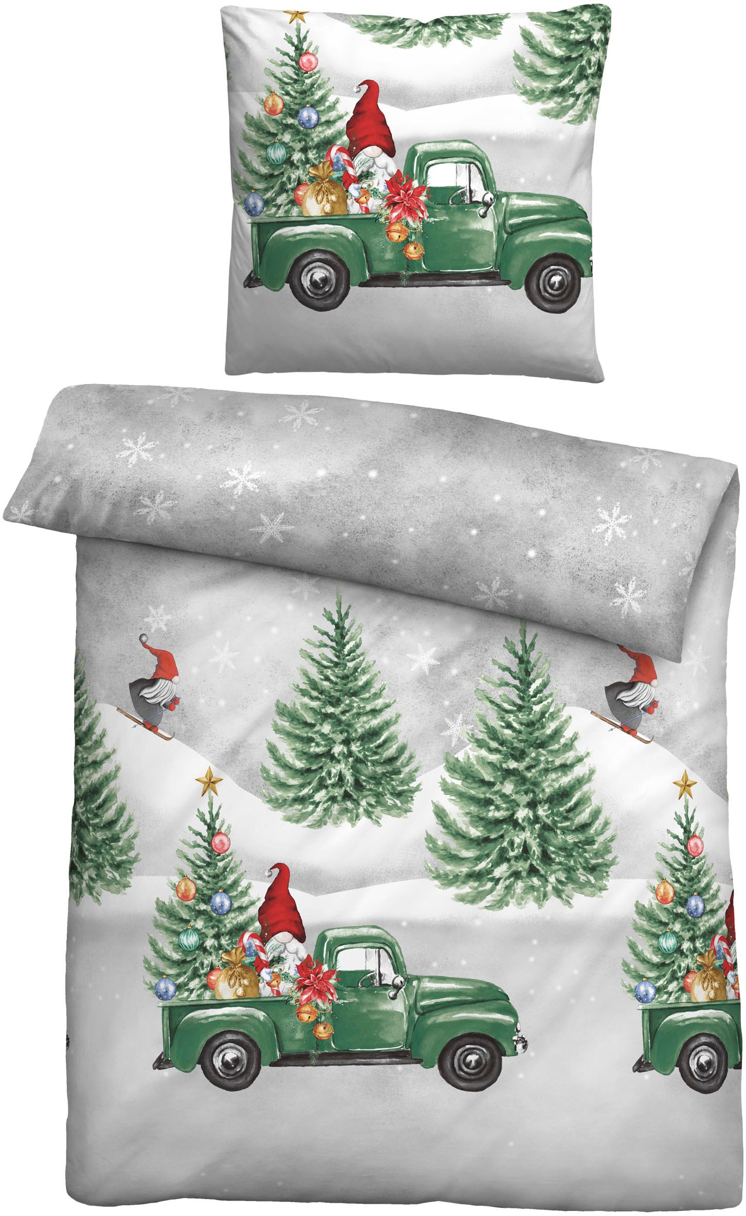 Biberna Bettwäsche "0004102" 2 Stk. wohlig warm + weich, pflegeleicht, 100% günstig online kaufen