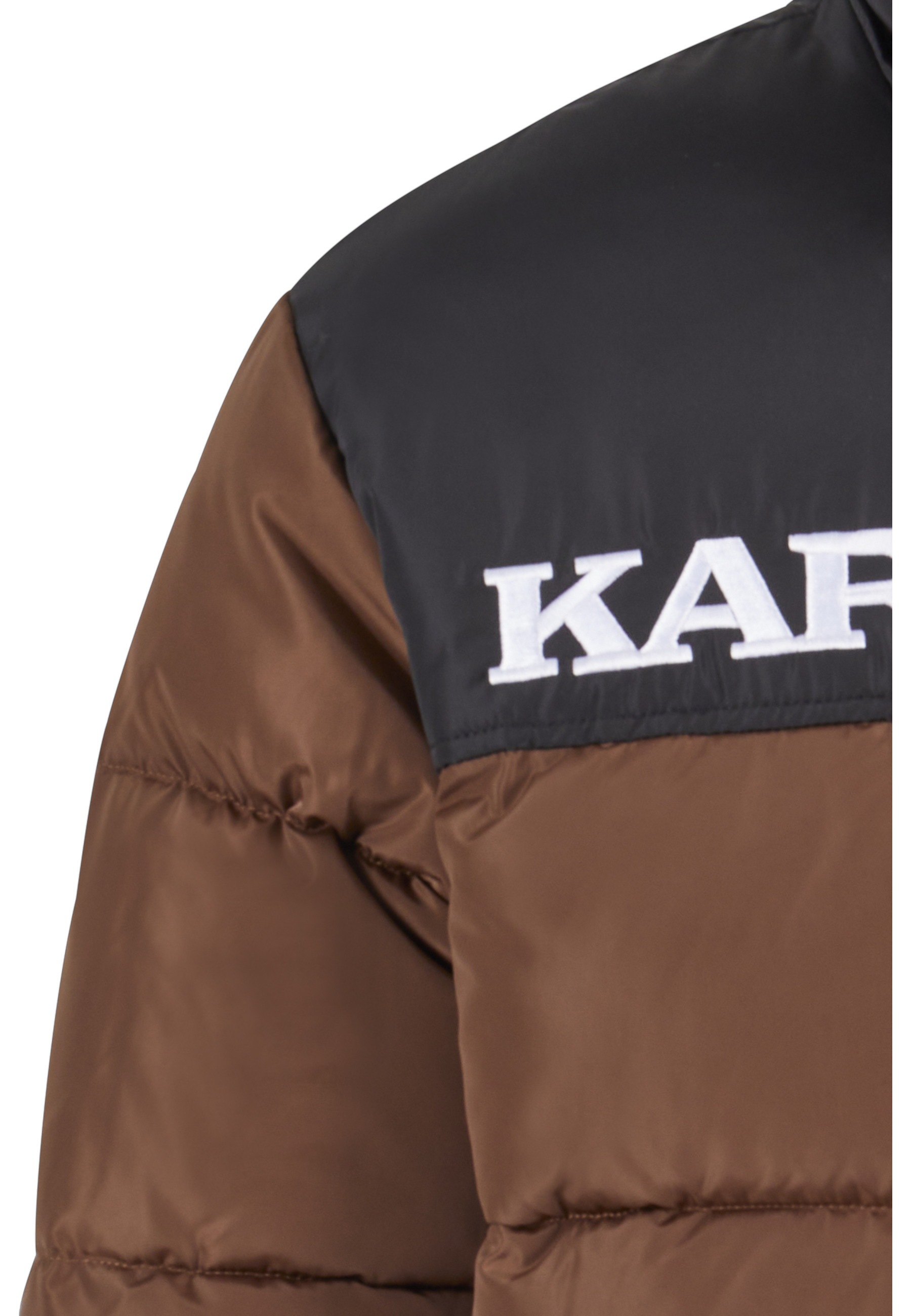 Karl Kani Winterjacke »Karl Kani Damen KM-JK012-022-10 KK Retro Essential Puffer Jacket« 1 Stk. tlg. ohne Kapuze