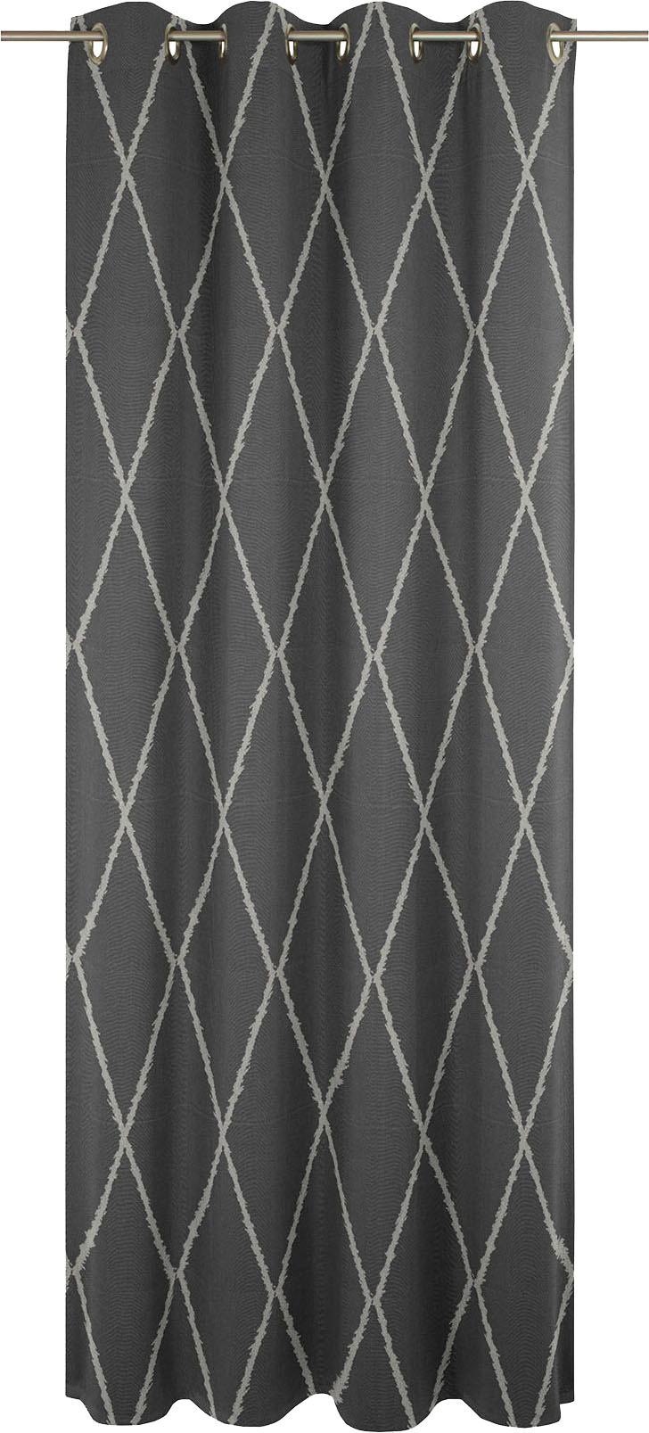 Adam Vorhang "Vorhang Casket Valdelana aus 100 % Bio-Baumwolle, Ösen (1 St) günstig online kaufen