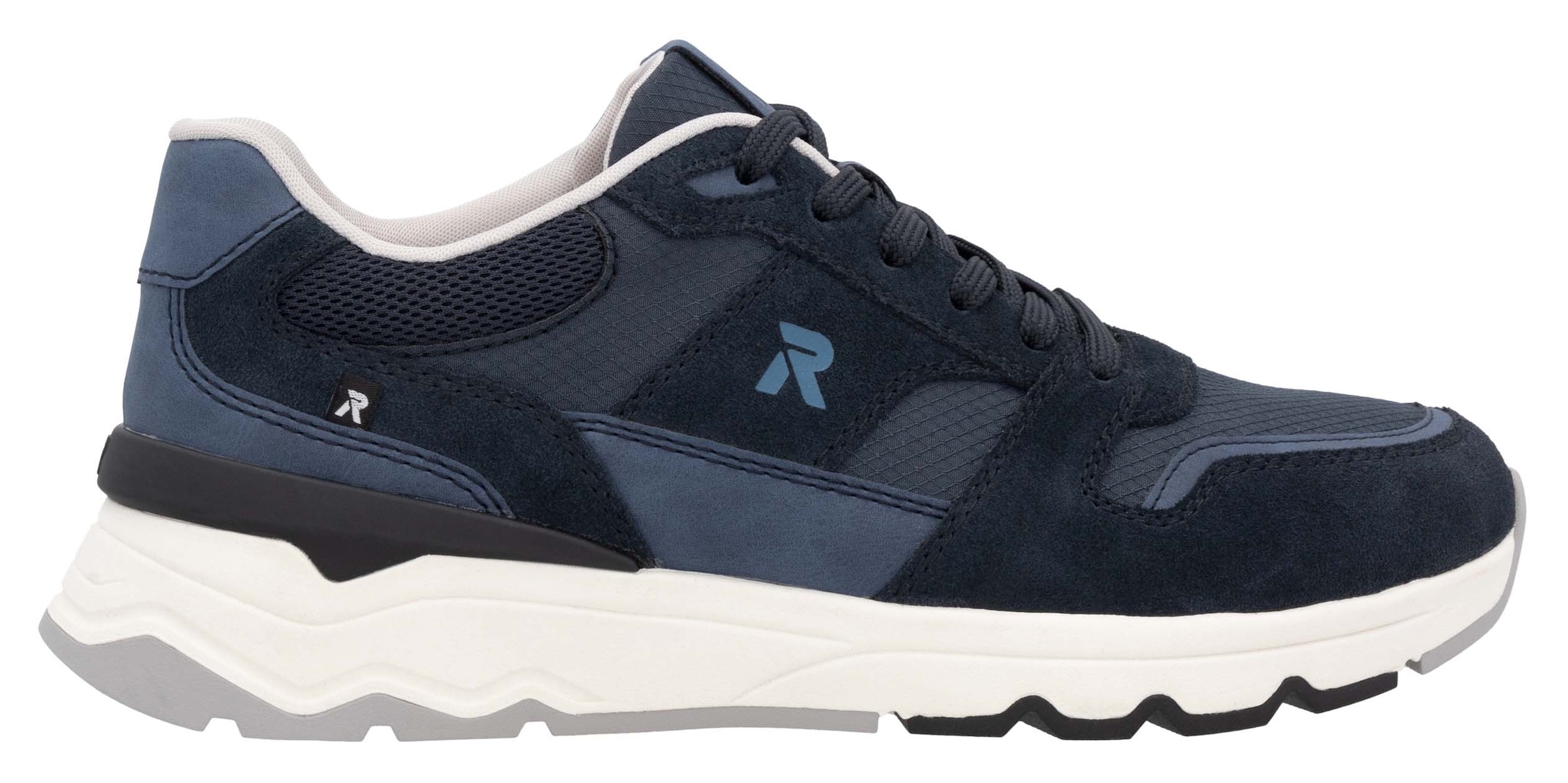 RIEKER Sport Sneaker, Schnürschuh, Halbschuh, Freizeitschuh mit Soft-Innensohle