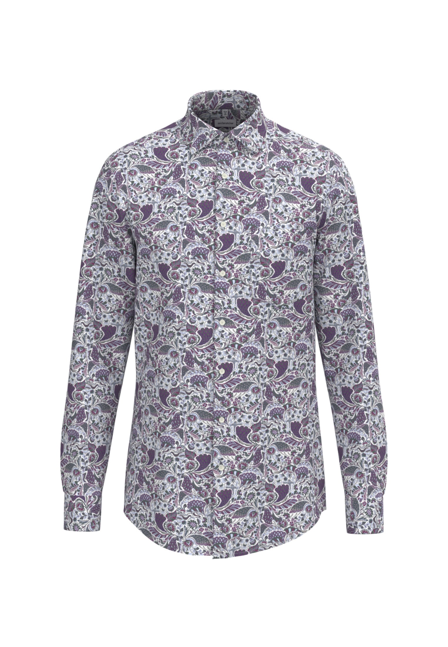 seidensticker Businesshemd "Regular" Regular 1/1 Kentkragen Druck günstig online kaufen