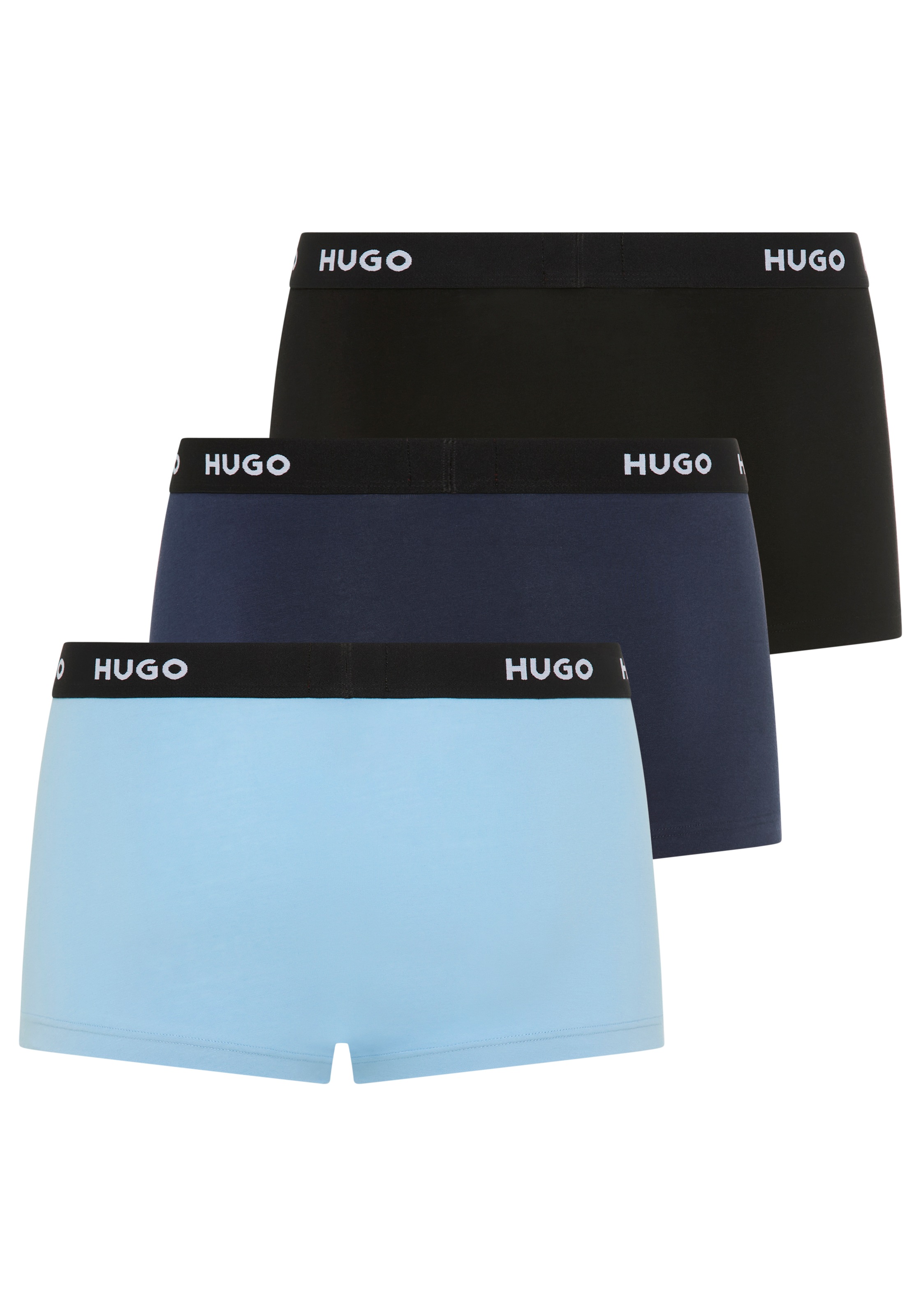 HUGO Underwear "TRUNK TRIPLET PACK" Packung, 3 Stk. mit Logoschriftzug auf günstig online kaufen