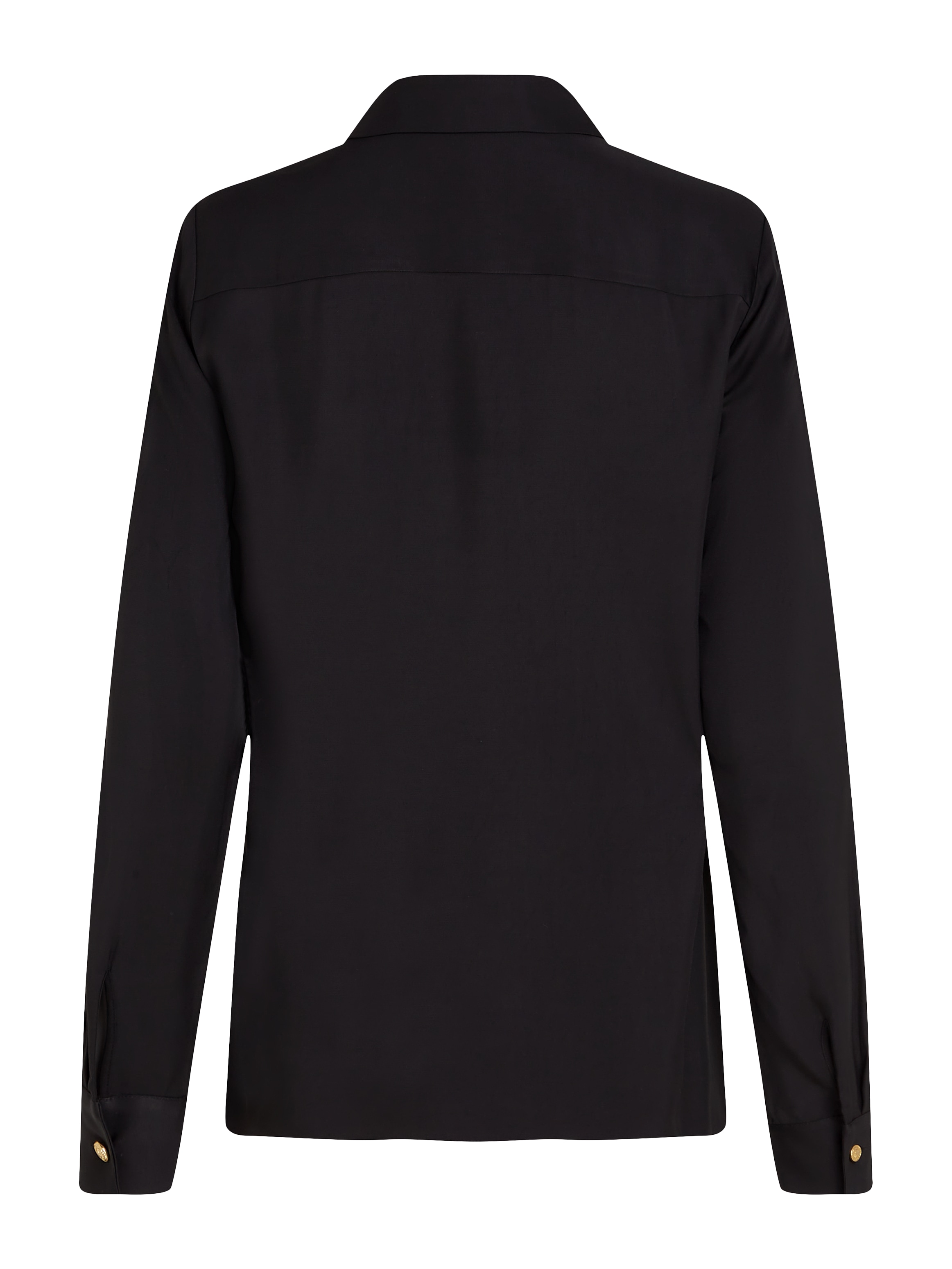 Tommy Hilfiger Langarmbluse mit Logoflagge