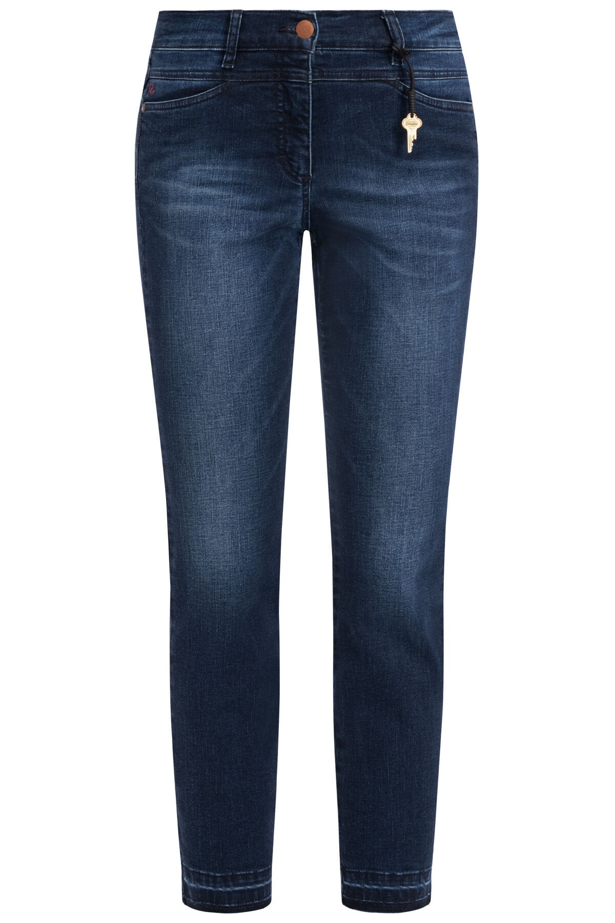 Recover Pants Slim-fit-Jeans »Wiebke«, mit Stickerei auf den Gesäßtaschen
